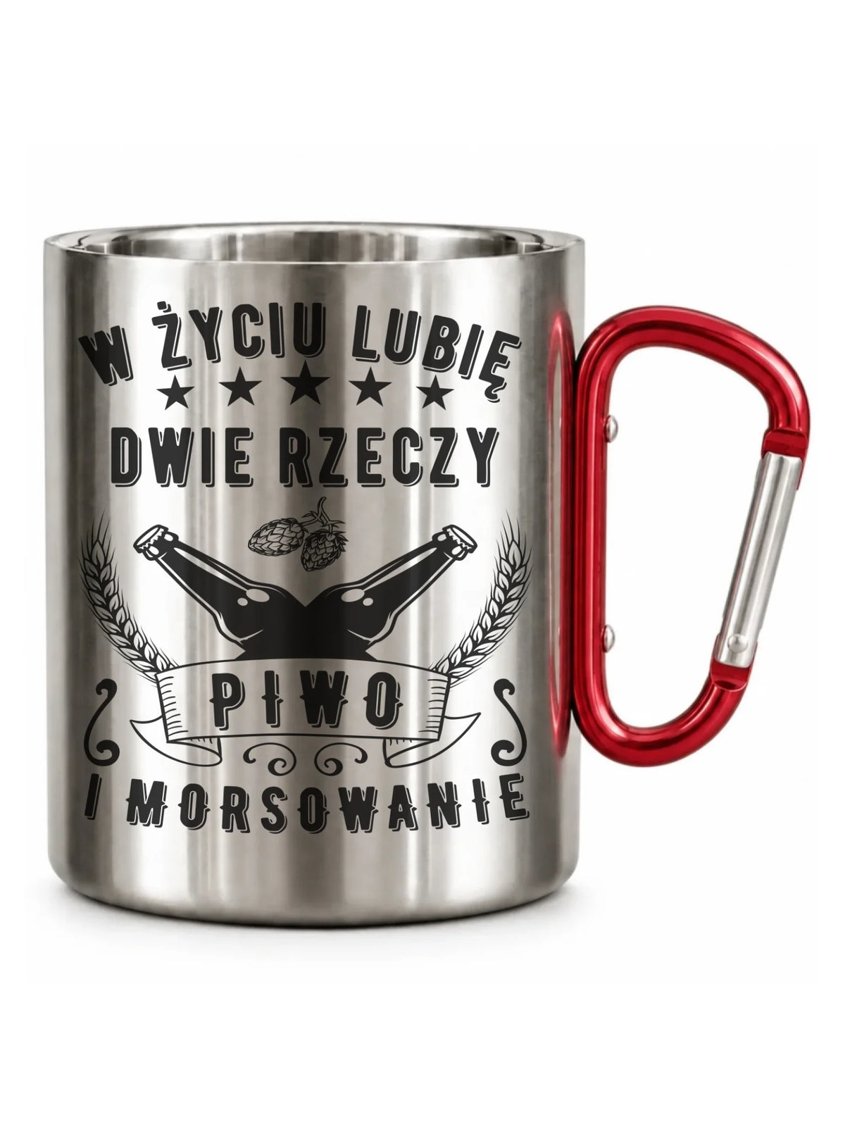 Kubek metalowy - prezent dla morsa - Piwo i morsowanie - Mors HM09