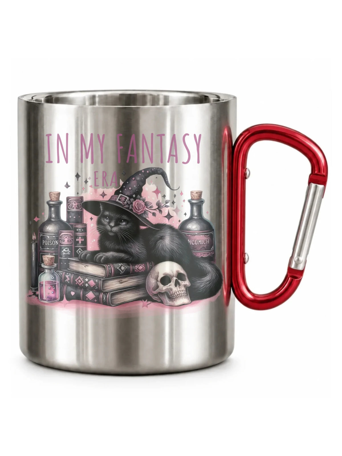 Kubek metalowy na Halloween - In my fantasy era HL04