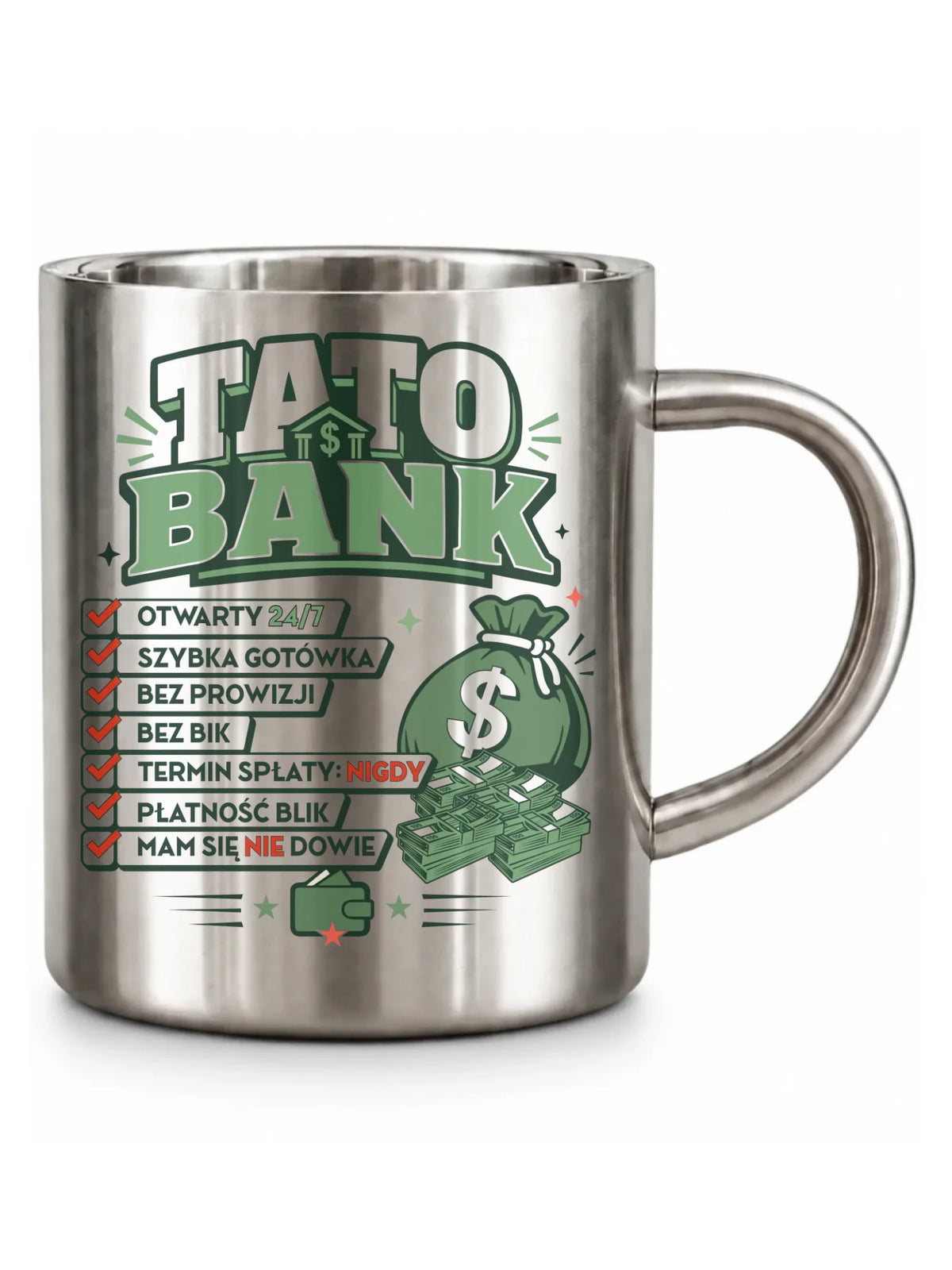 Kubek turystyczny dla taty - Tato Bank DT41