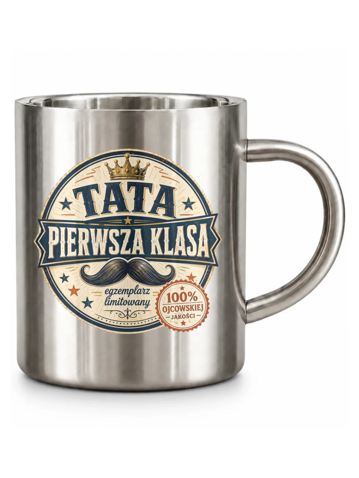 Kubek turystyczny dla taty - Tata pierwsza klasa DT16