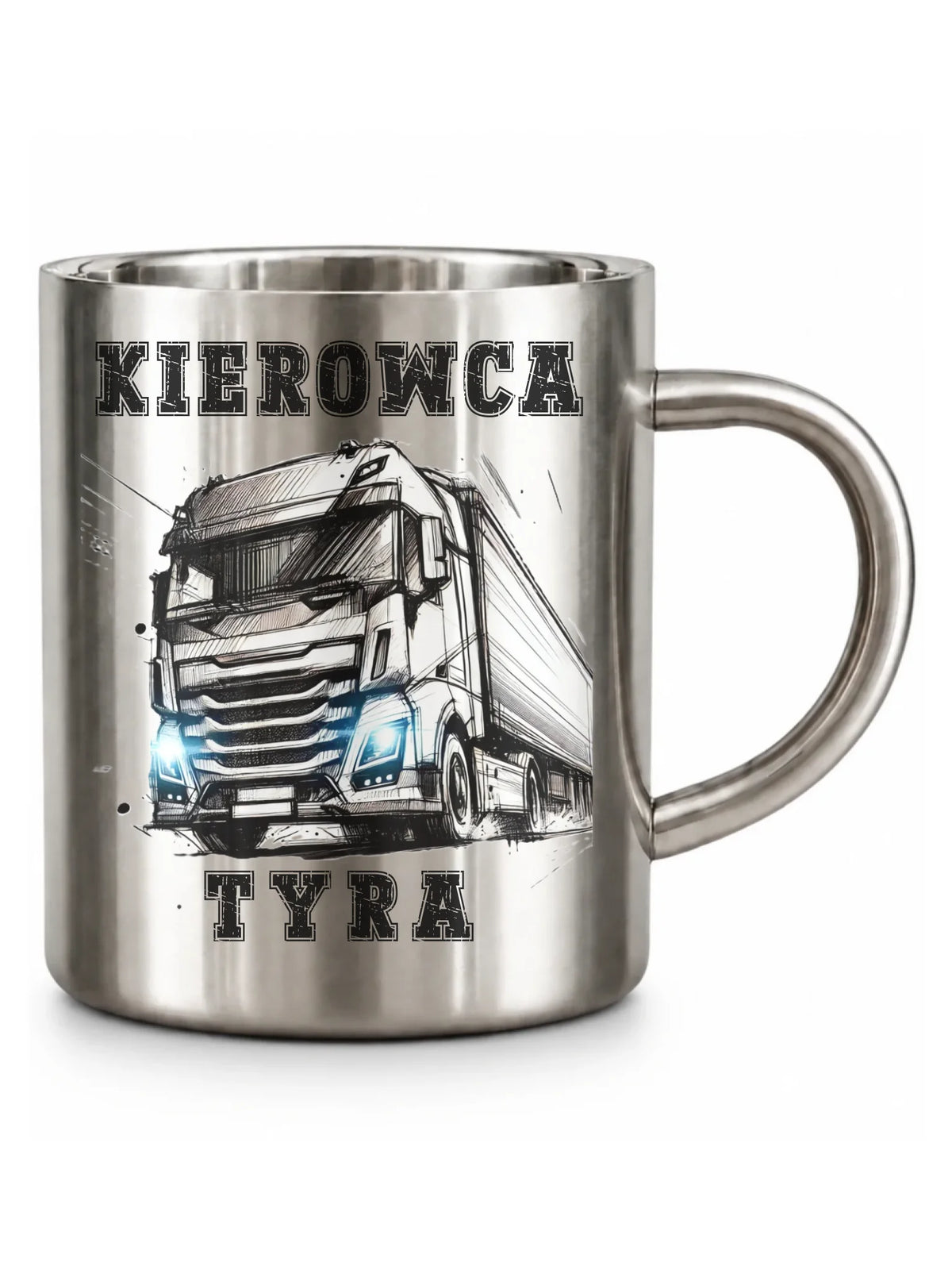 Kubek turystyczny dla zawodowego kierowcy - Kierowca tyra ZKT07