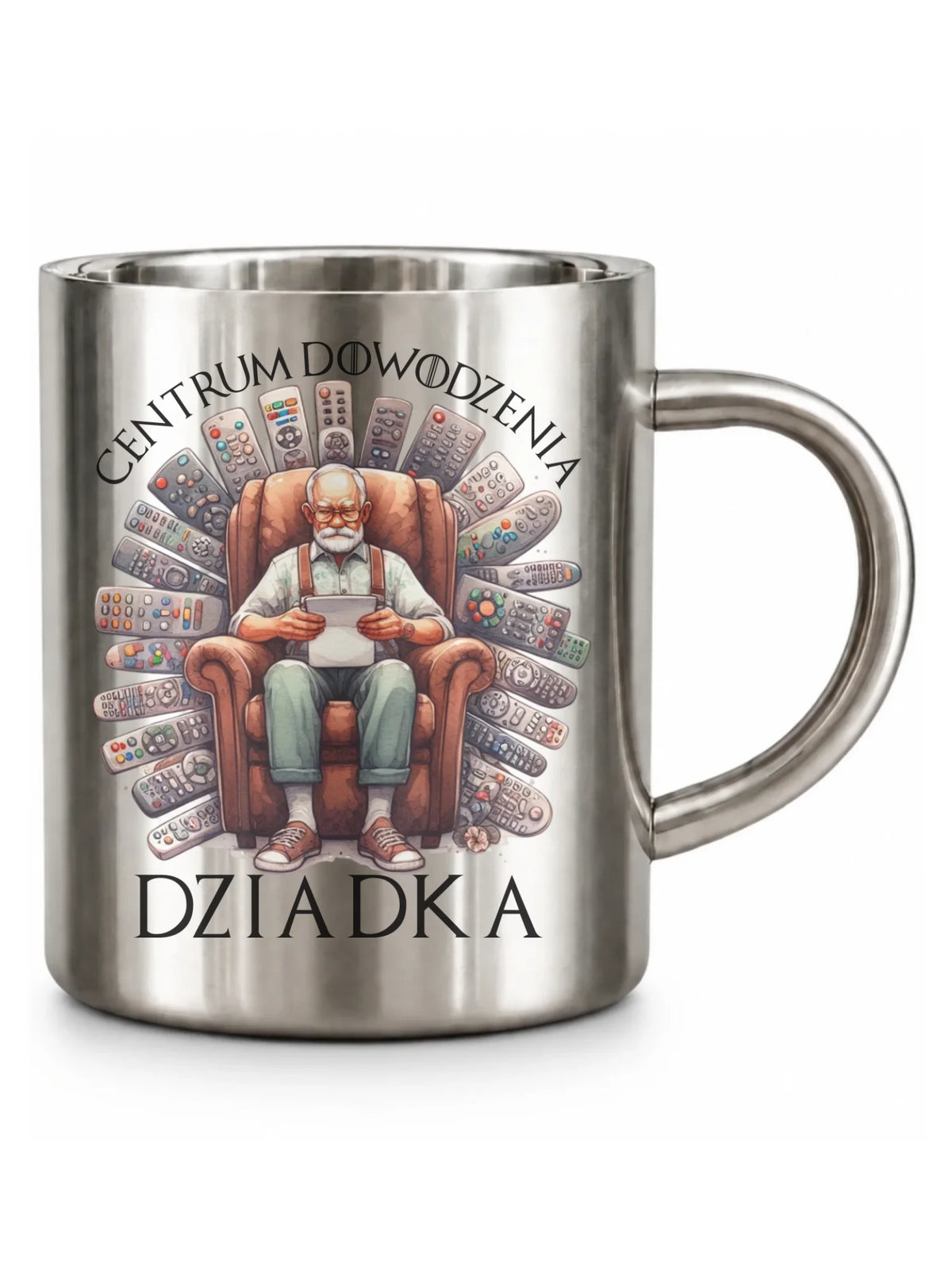 Kubek metalowy dla dziadka - Centrum dowodzenia D28