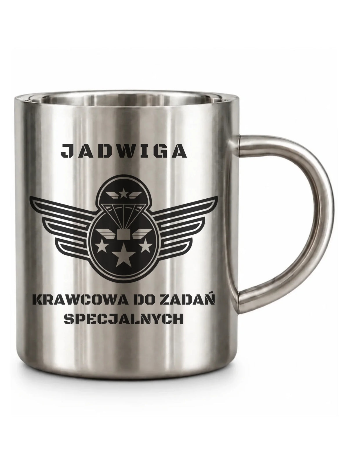 Kubek metalowy szyciowy dla krawcowej - Krawcowa do zadań specjalnych HS38
