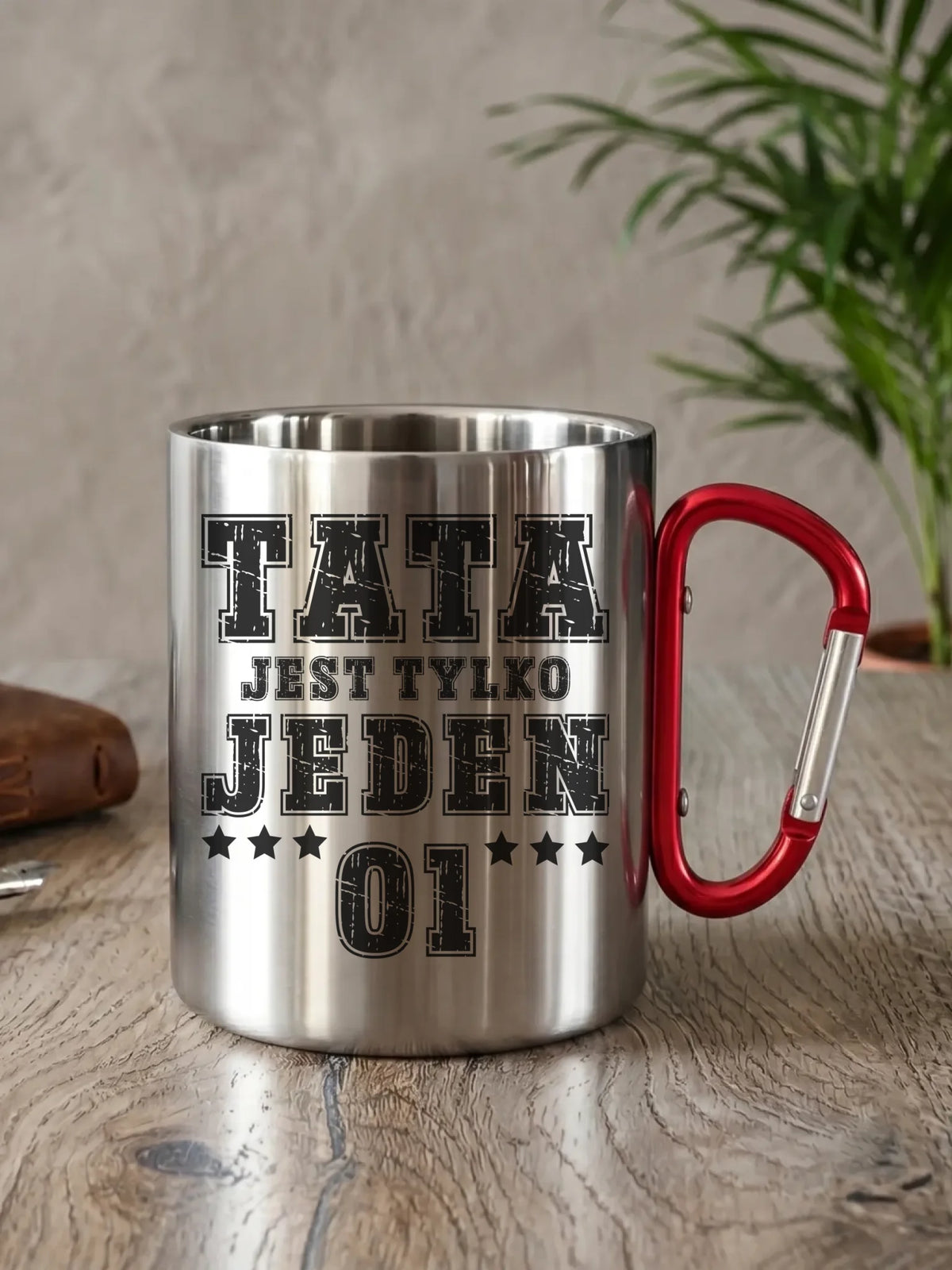 Kubek turystyczny dla taty - Tata jest tylko jeden DT33