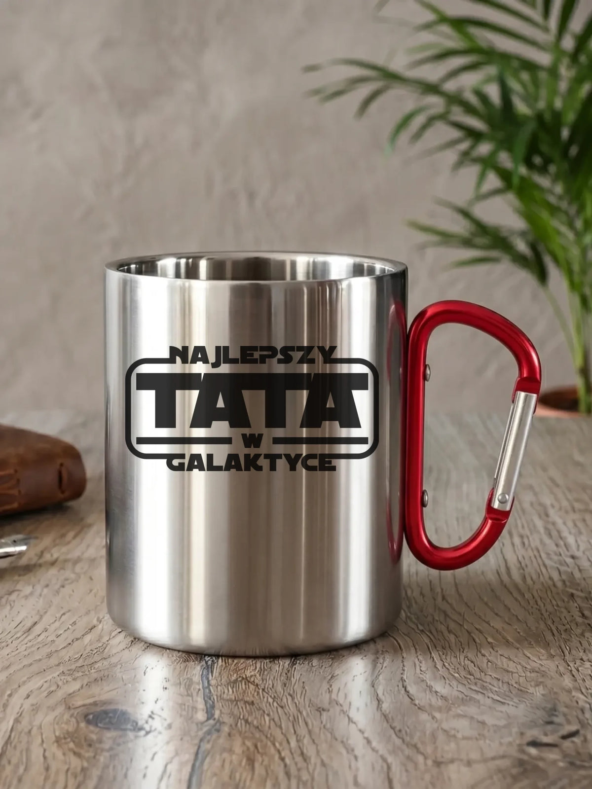Kubek turystyczny dla taty - Najlepszy Tata w galaktyce DT30