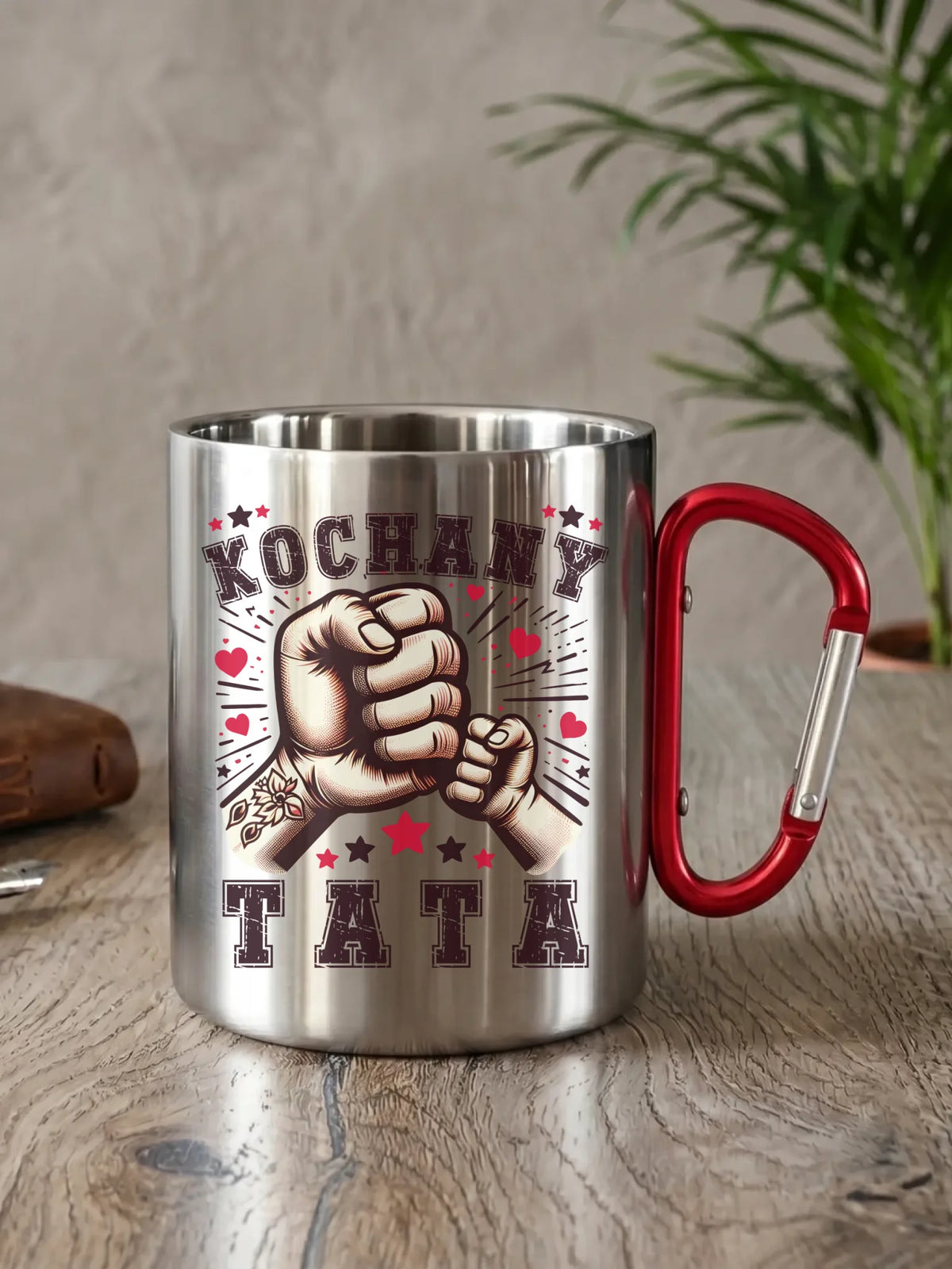 Kubek turystyczny dla taty - Kochany Tata DT18