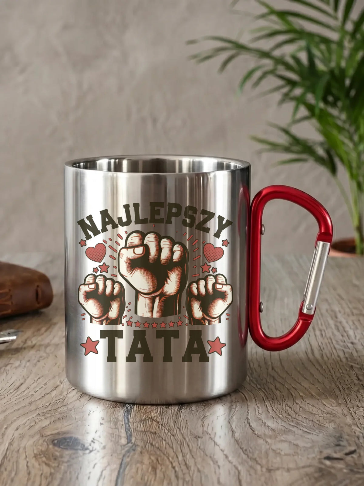 Kubek turystyczny dla taty - Najlepszy tata DT12