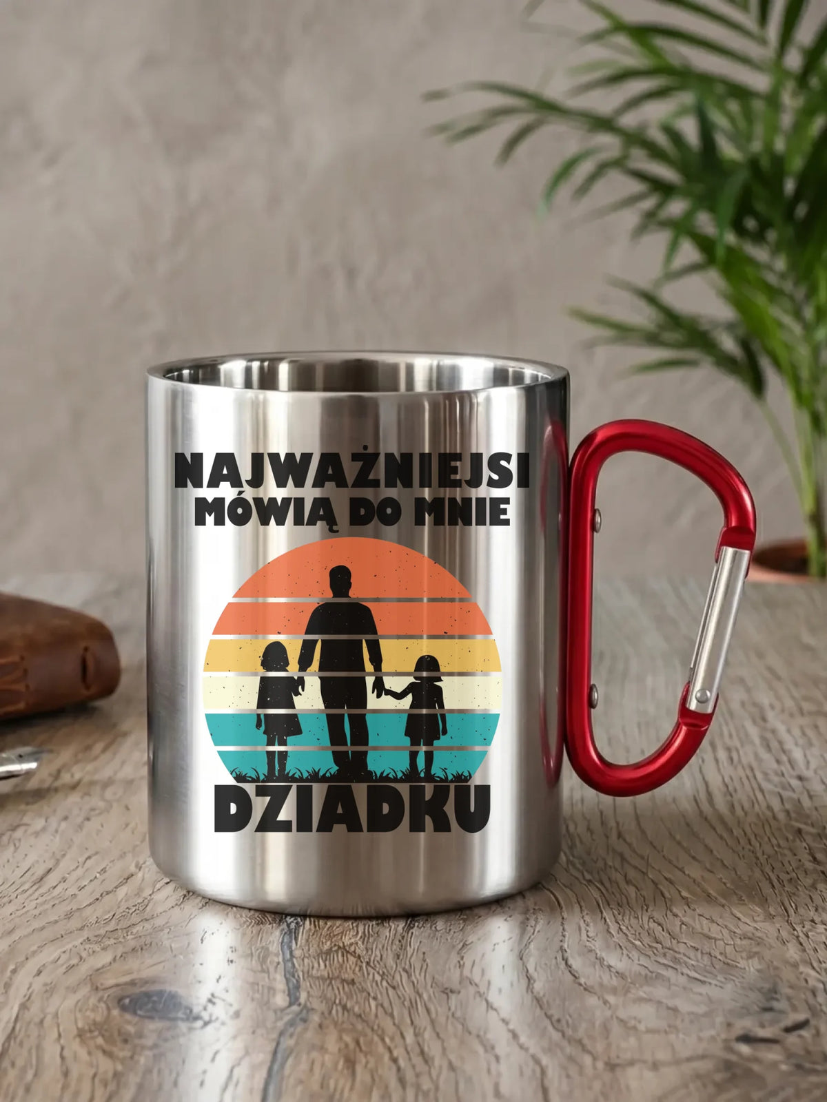 Kubek metalowy dla dziadka - Najważniejsi mówią do mnie dziadku D34