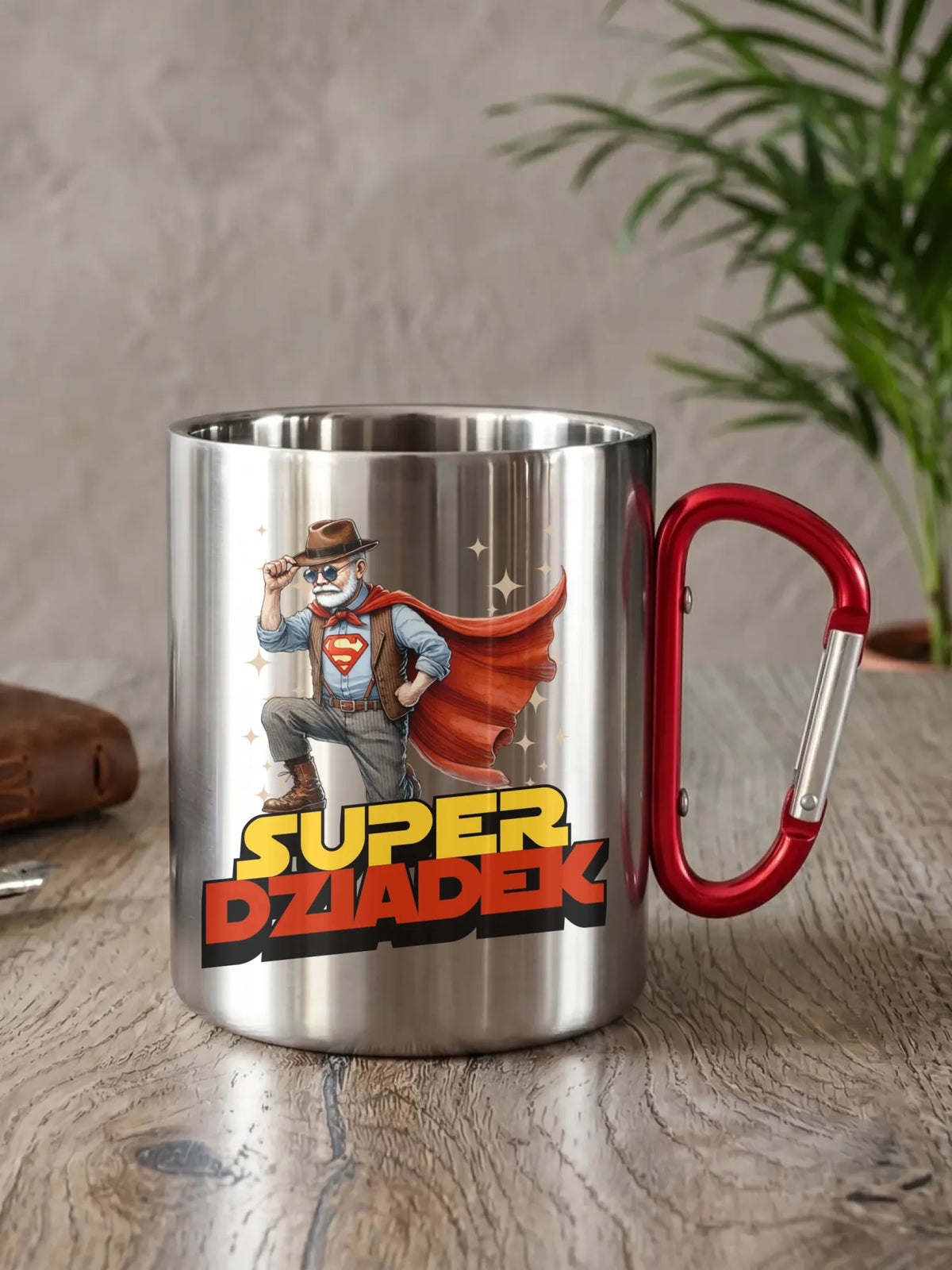 Kubek metalowy dla dziadka - Super Dziadek D29