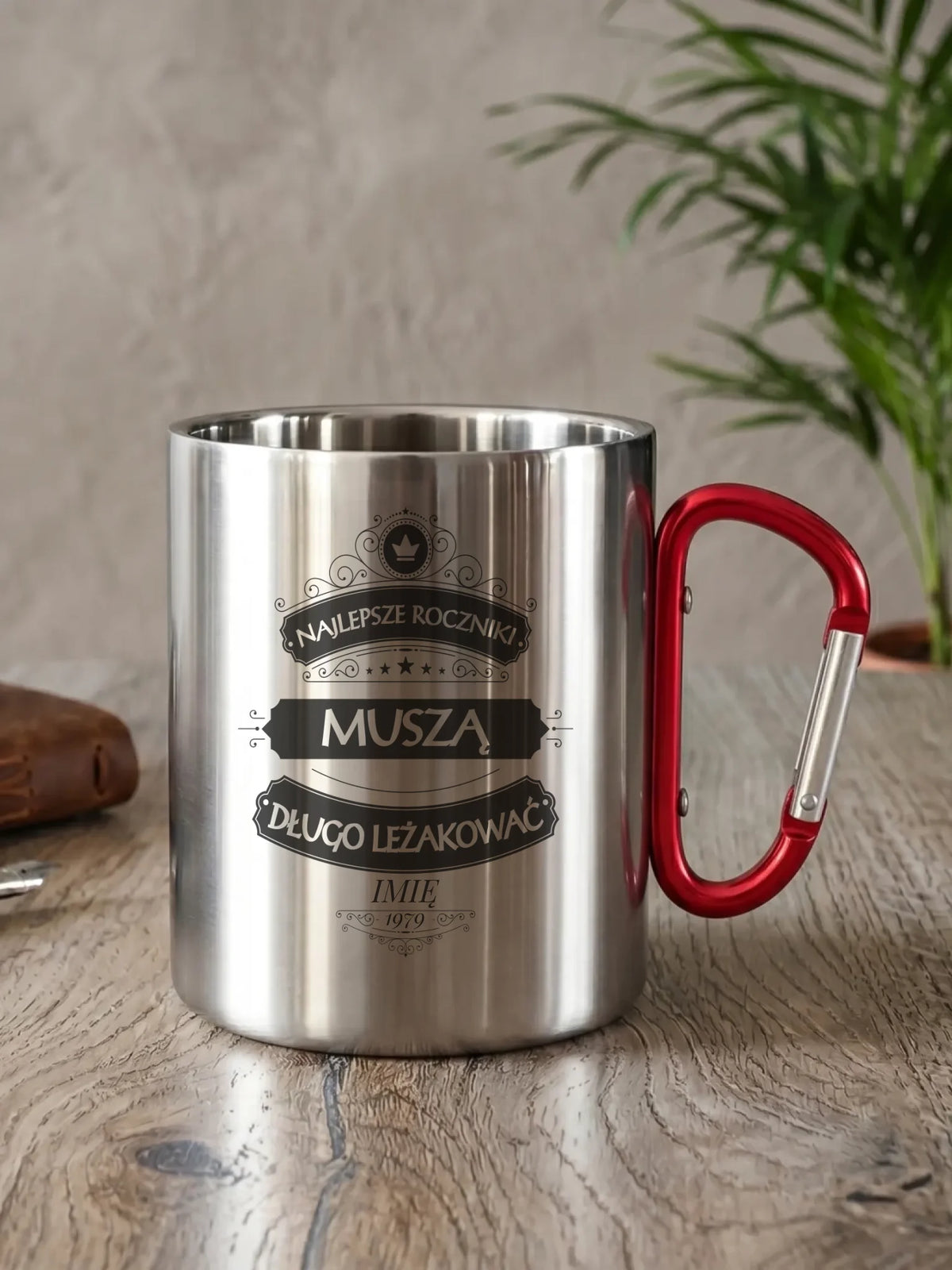 Najlepsze roczniki | Personalizowany metalowy kubek prezent na urodziny U09