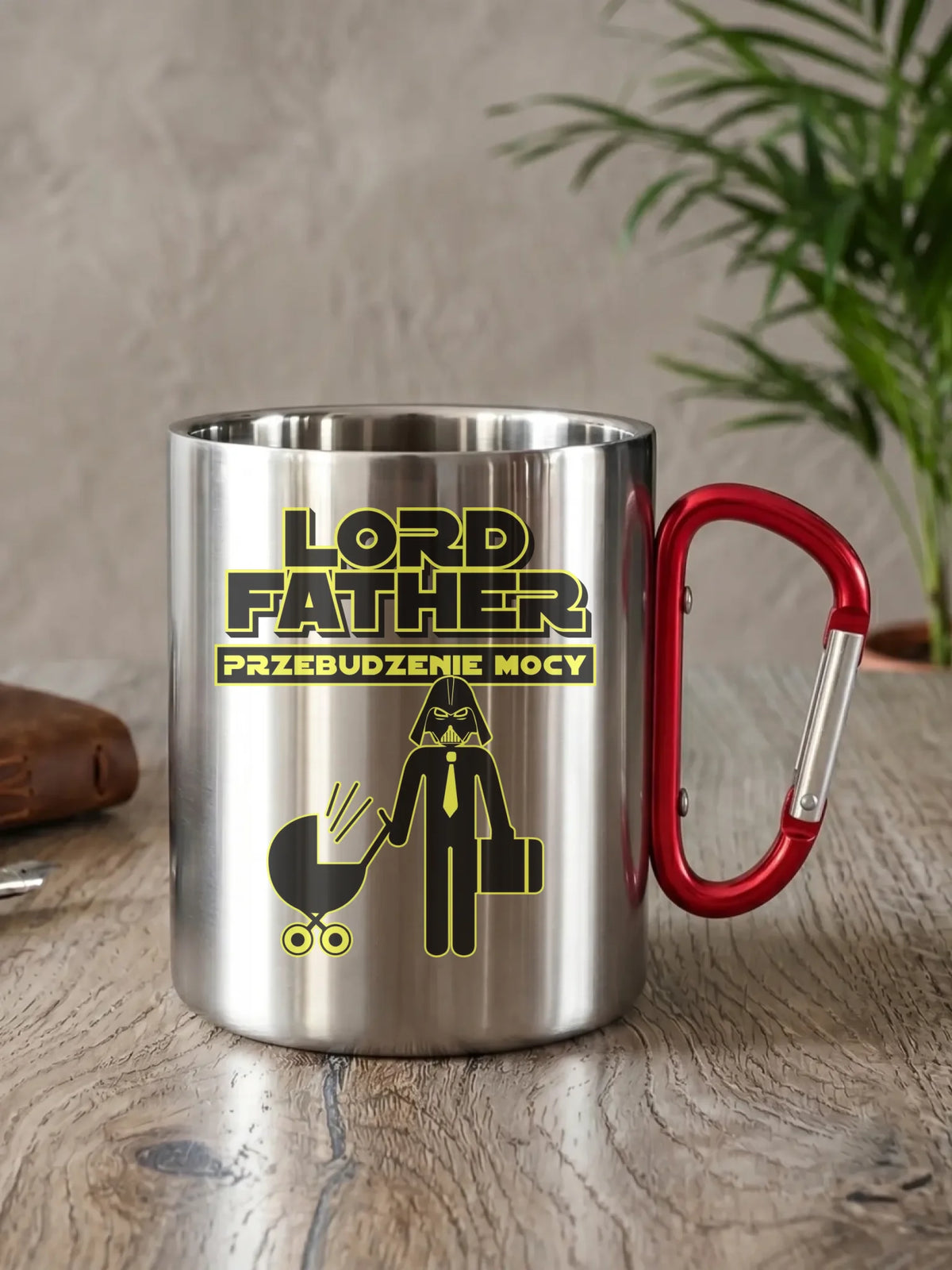 Lord Father przebudzenie mocy | Metalowy kubek dla taty DT64