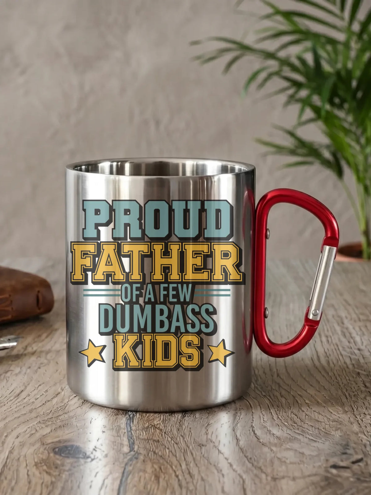 Proud father | Metalowy kubek dla taty DT70