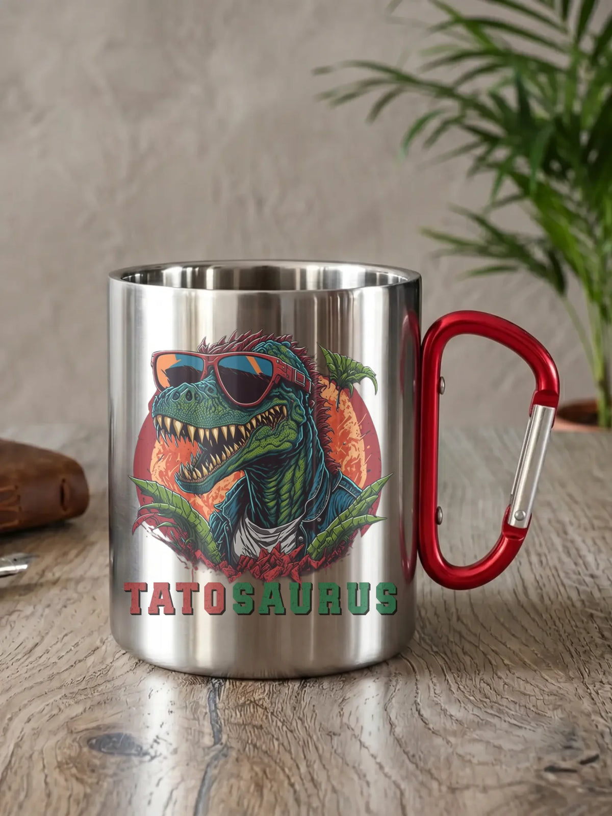 Tatosaurus | Metalowy kubek dla taty DT54