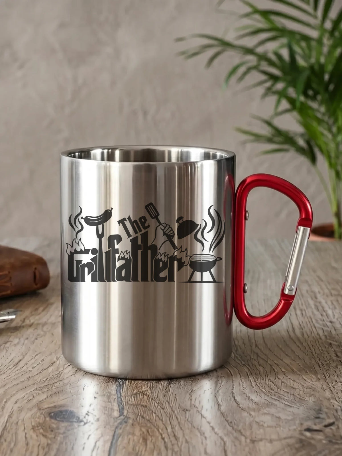 The Grillfather | Metalowy kubek dla taty DT49