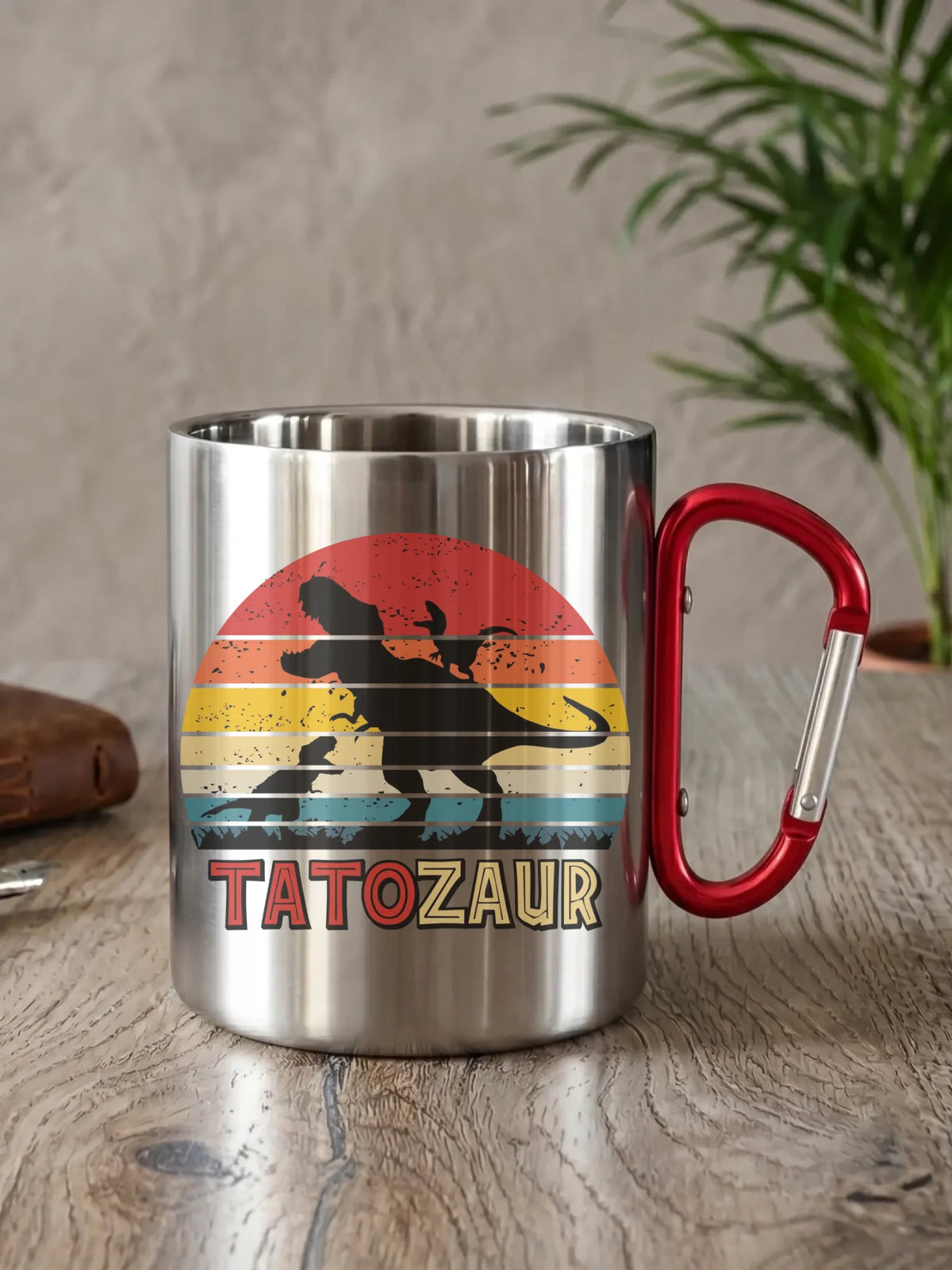 Tatozaur | Metalowy kubek dla taty DT52