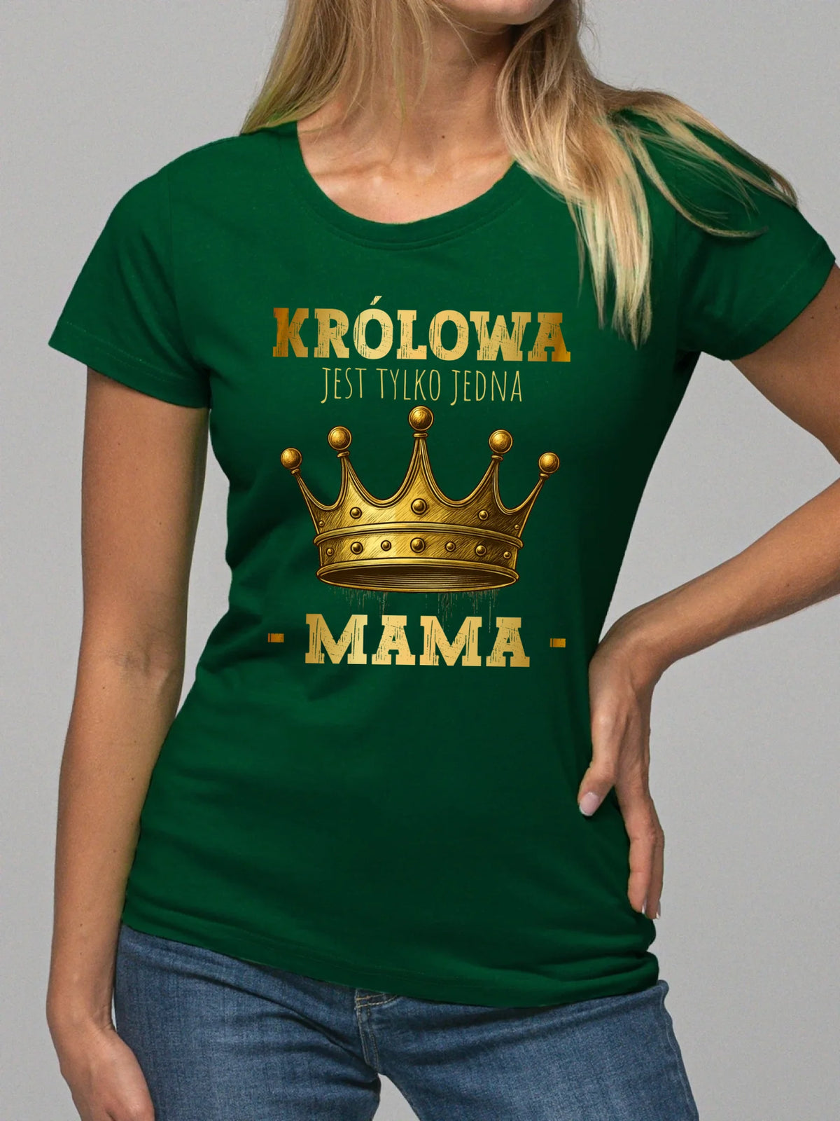Koszulka dla mamy - Królowa jest tylko jedna Mama DM13