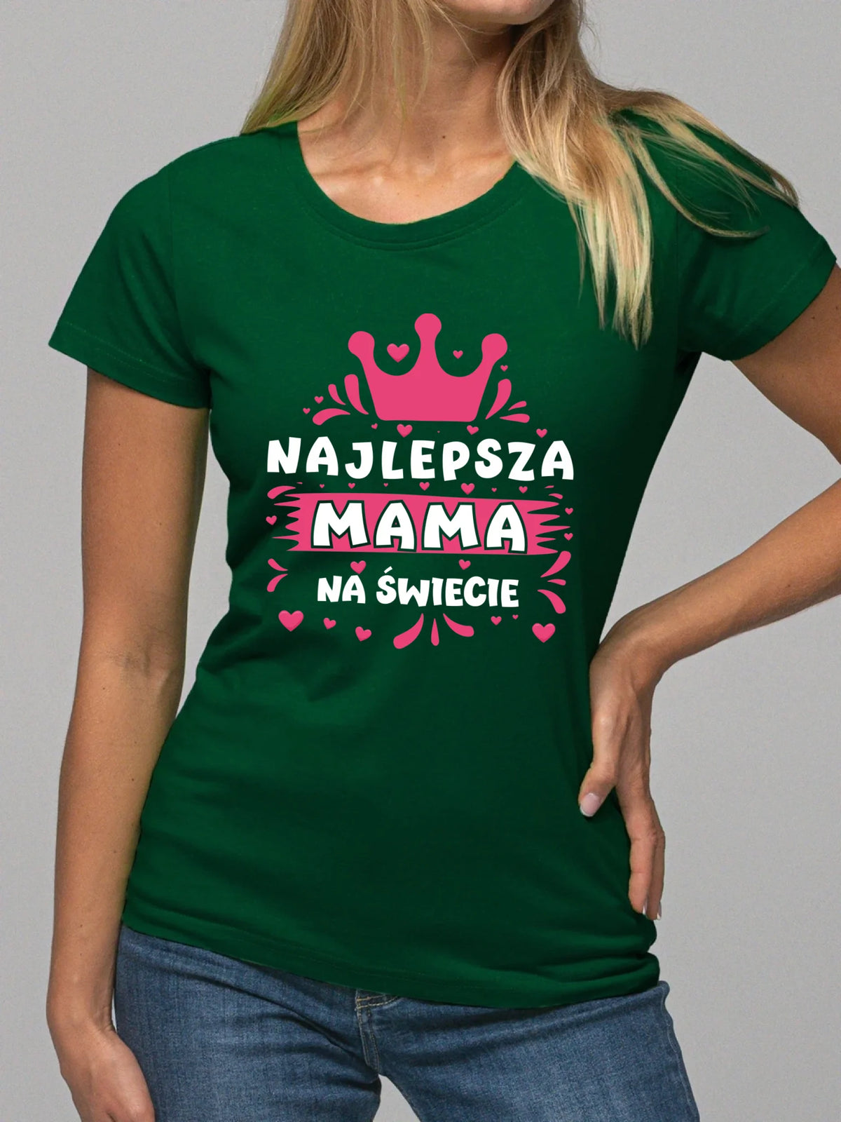 Koszulka dla mamy - Najlepsza mama na Świecie DM08