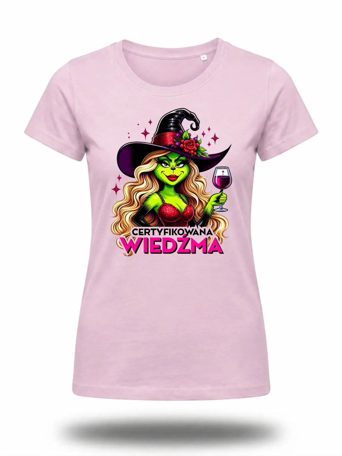 Koszulka damska różowa WEBP