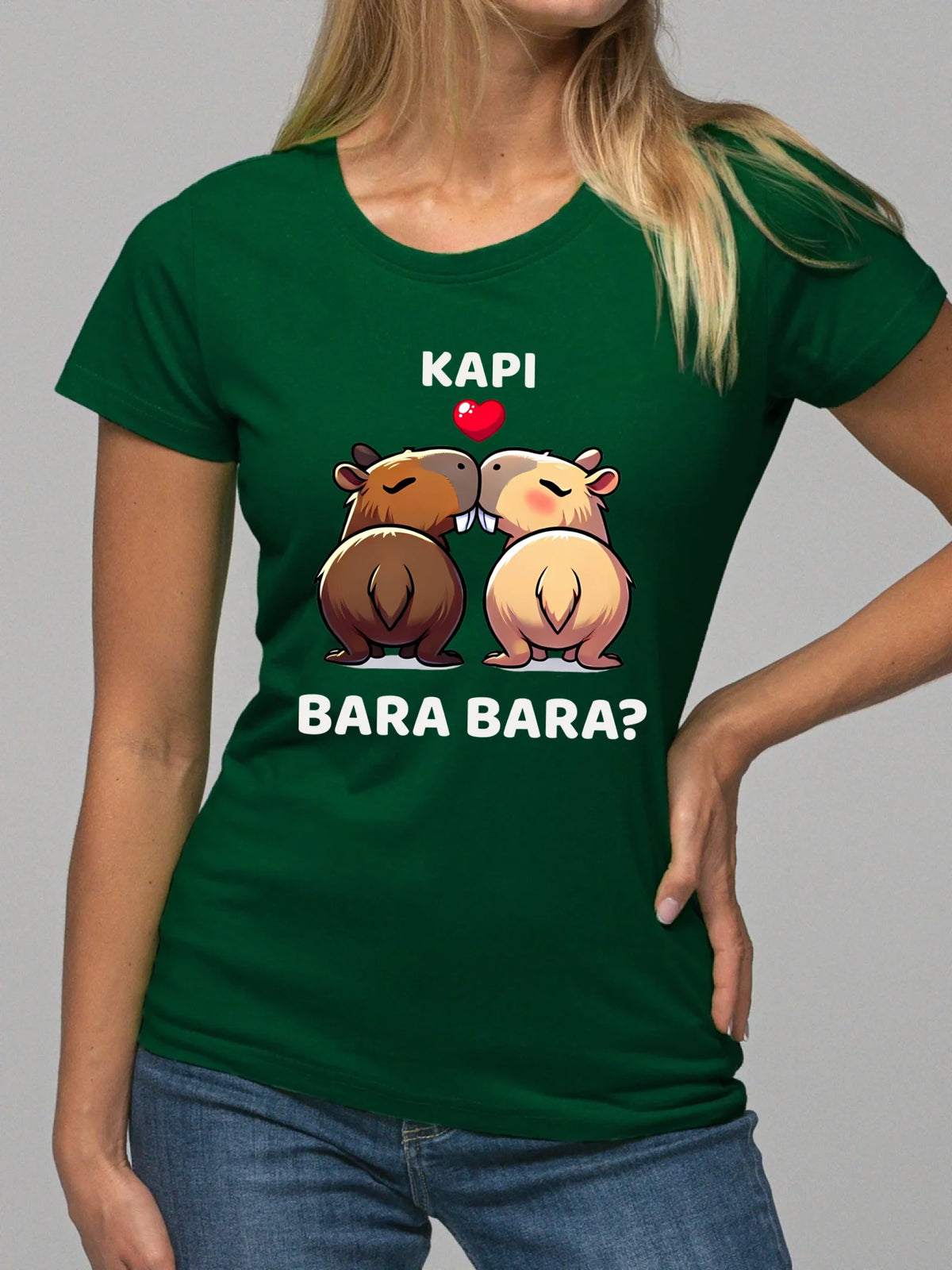 Koszulka damska - Kapibara bara bara W86