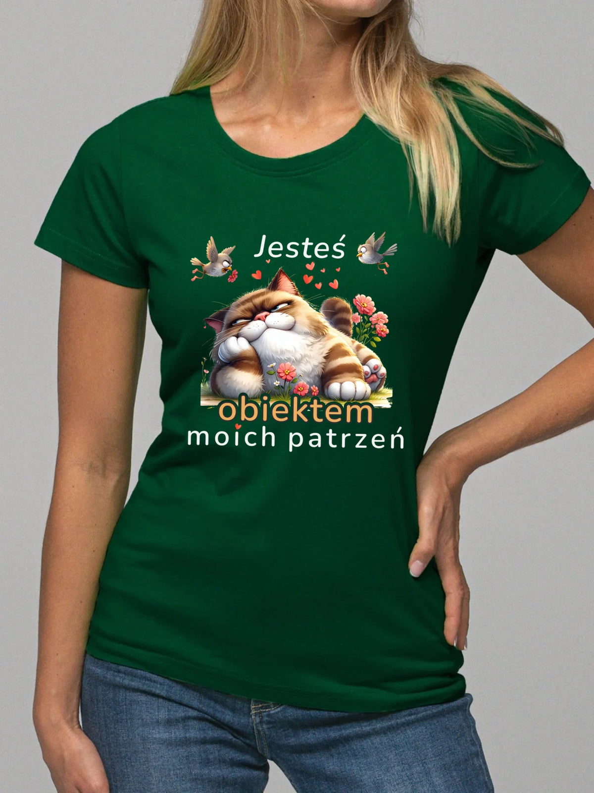 Koszulka damska - Jesteś obiektem moich patrzeń W68