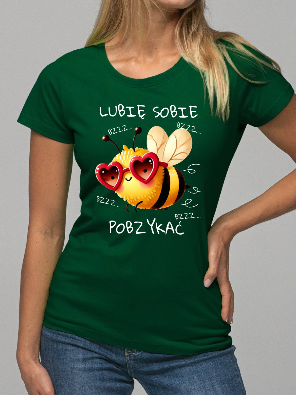 Koszulka damska - Lubię sobie pobzykać W51