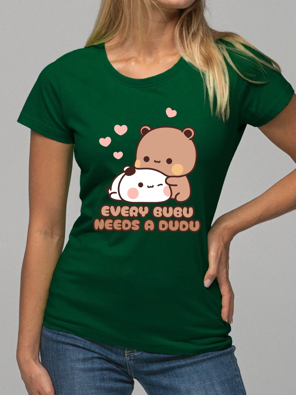 Koszulka damska dla par - Every Bubu needs a Dudu W33