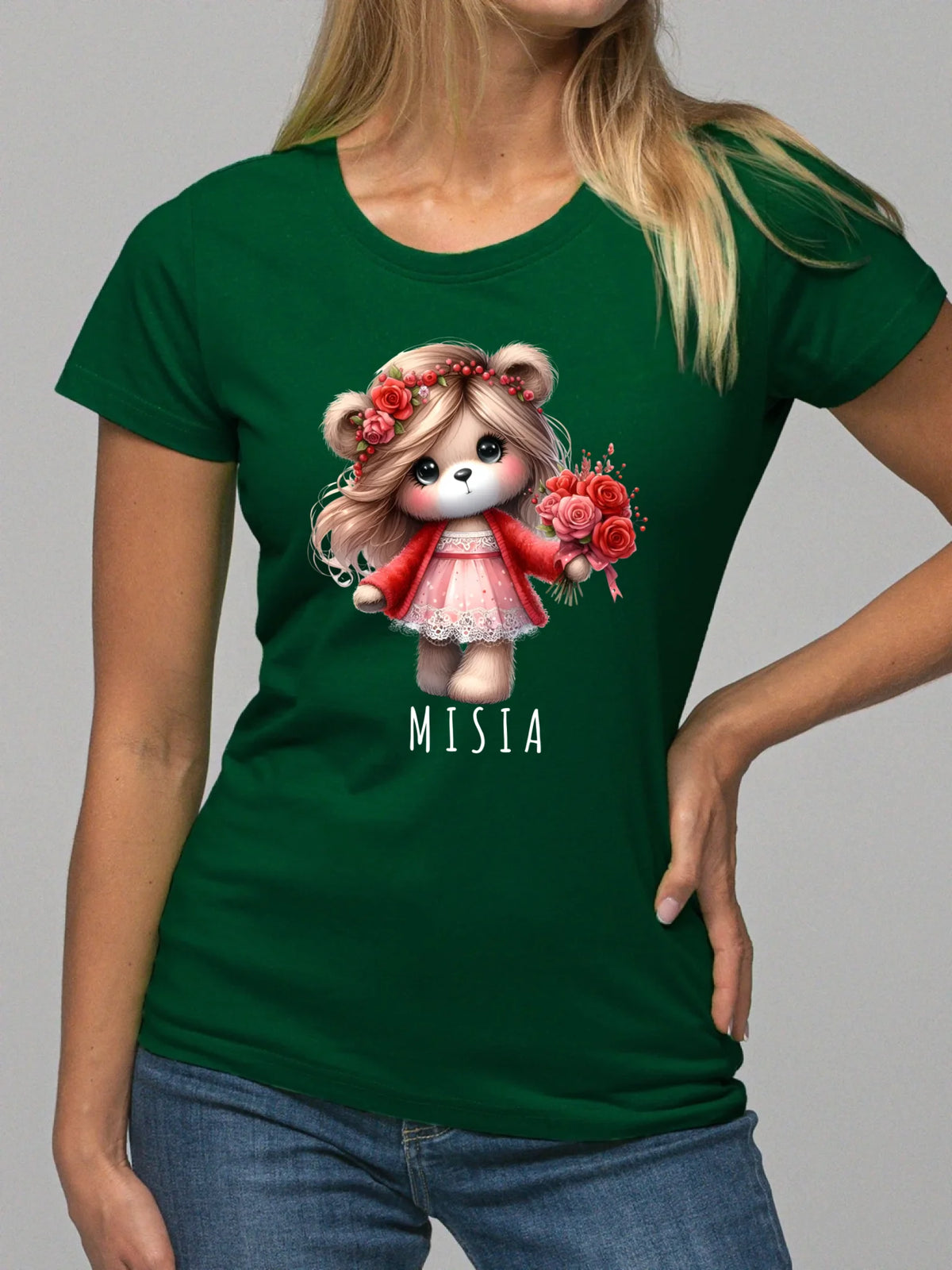 Koszulka damska - Misia W35