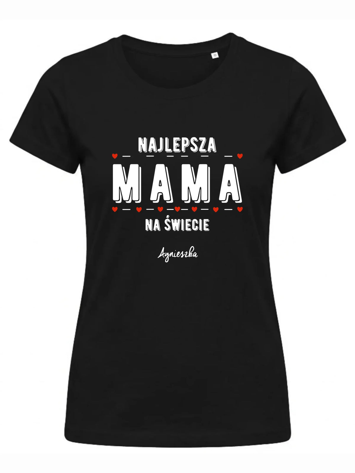 Koszulka z imieniem dla mamy - Najlepsza mama - personalizowana DM22