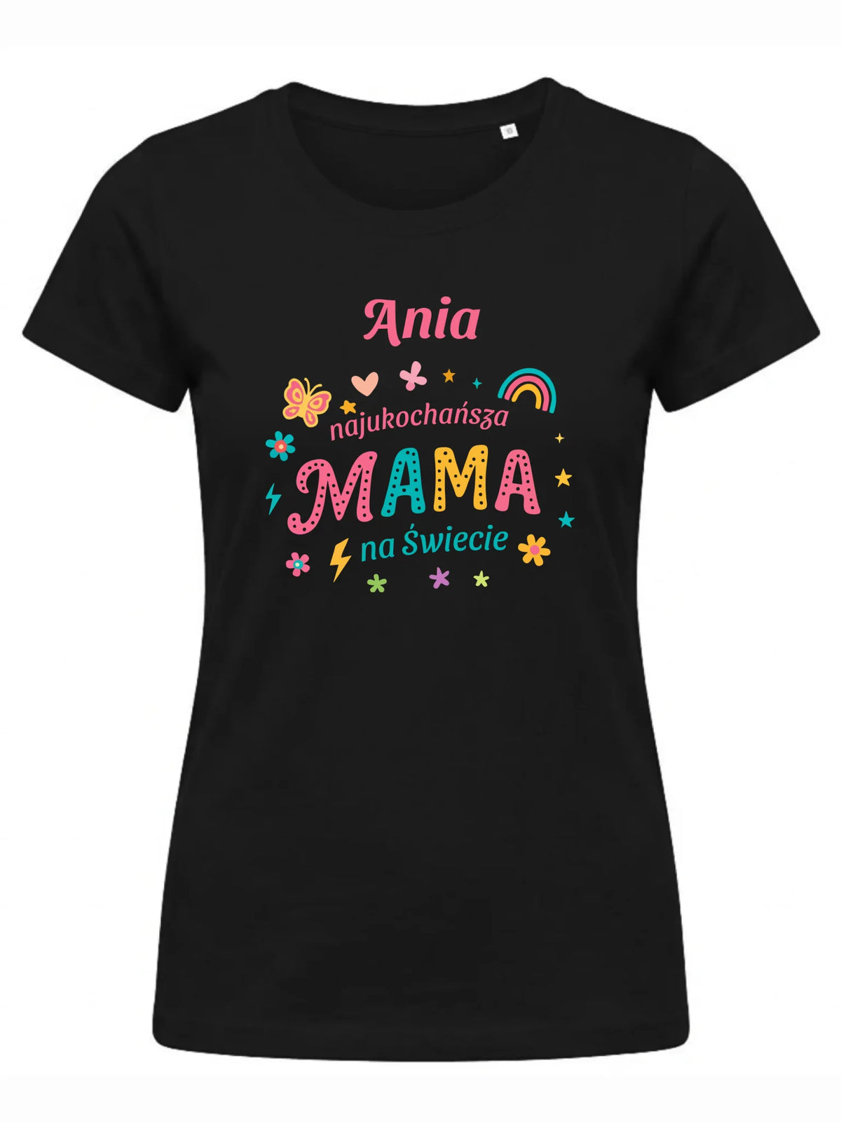 Koszulka dla mamy - Najukochańsza mama na Świecie - personalizowana DM03