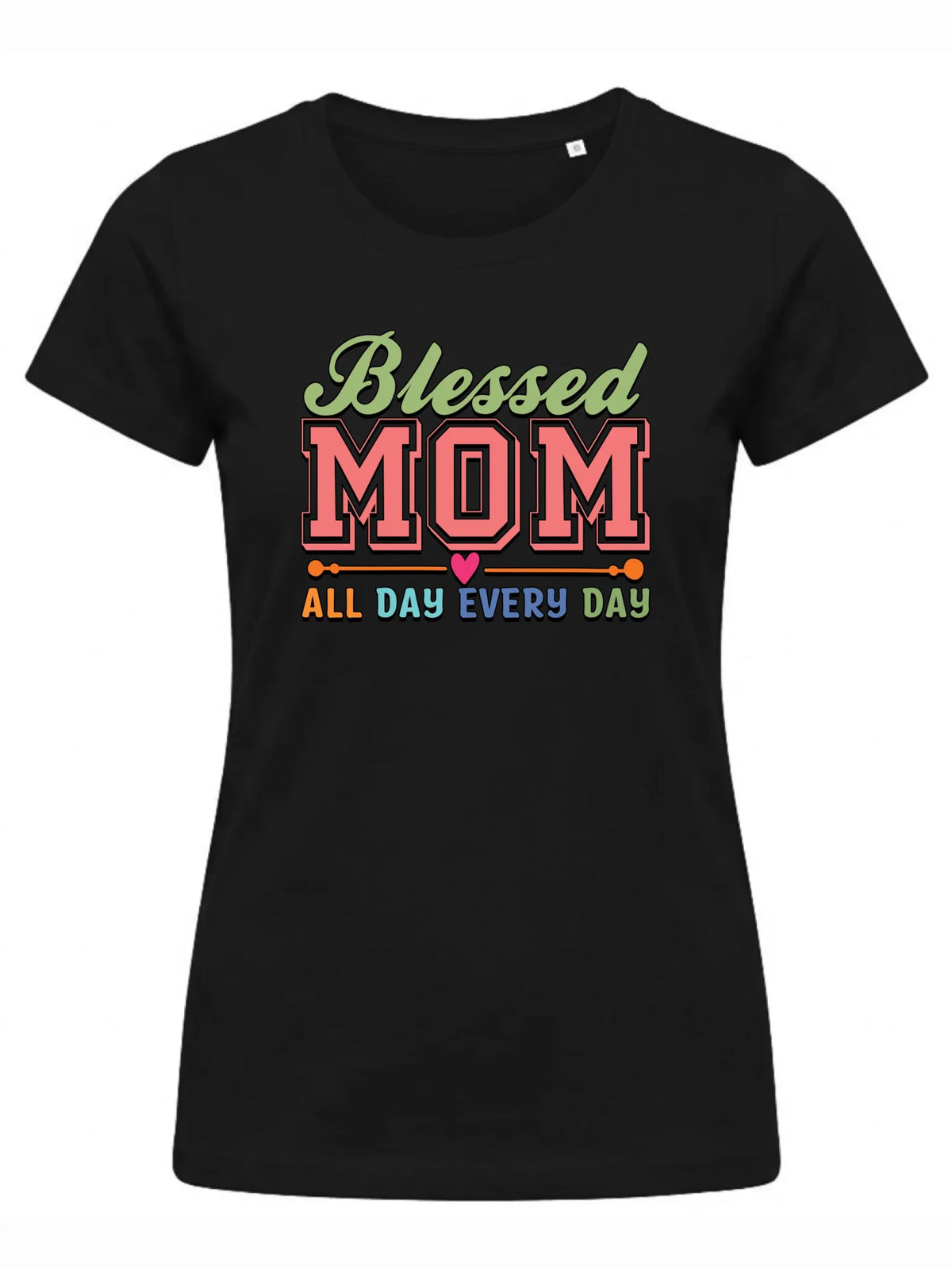 Koszulka dla mamy - Blessed mom all day every day DM36