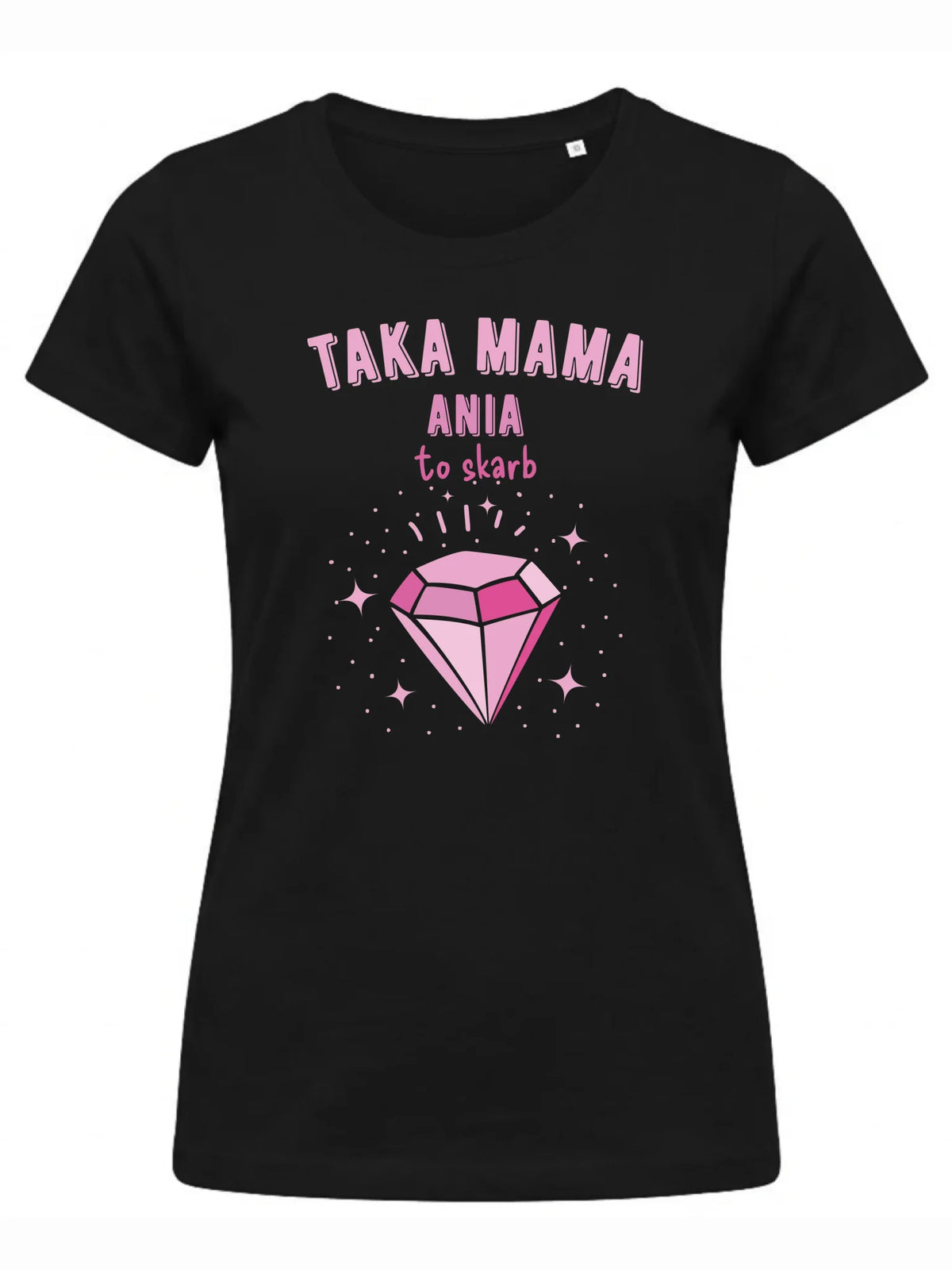 Koszulka z imieniem dla mamy - Taka mama to skarb - personalizowana DM18