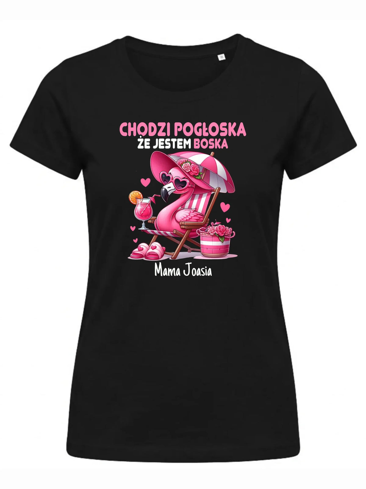 Koszulka dla mamy - Chodzi pogłoska, że jestem boska - personalizowana DM14