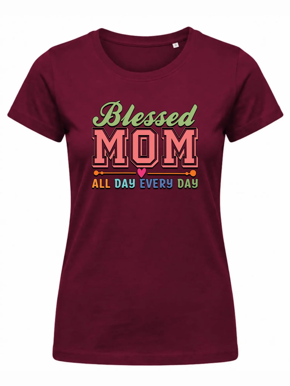 Koszulka dla mamy - Blessed mom all day every day DM36