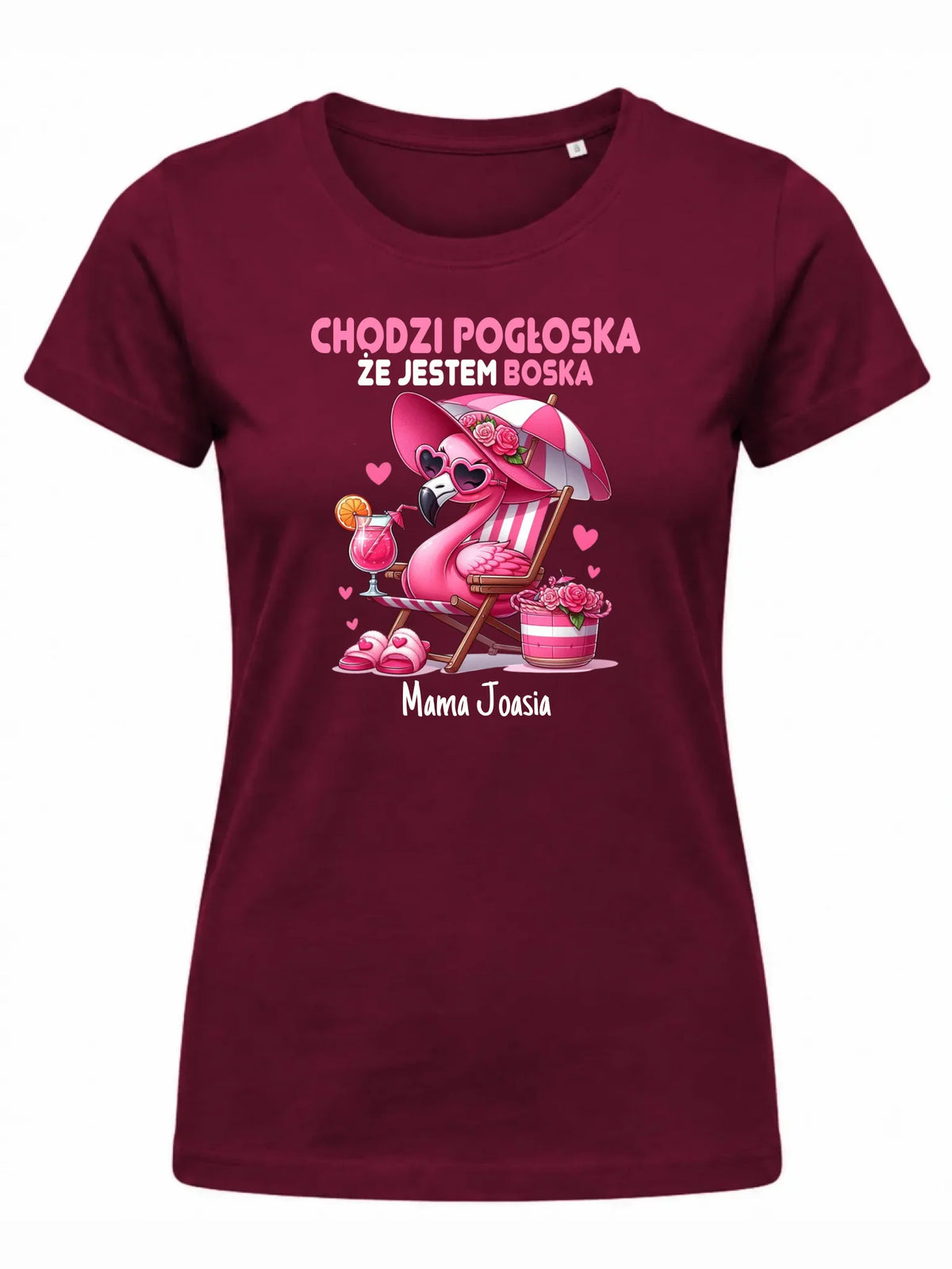 Koszulka dla mamy - Chodzi pogłoska, że jestem boska - personalizowana DM14