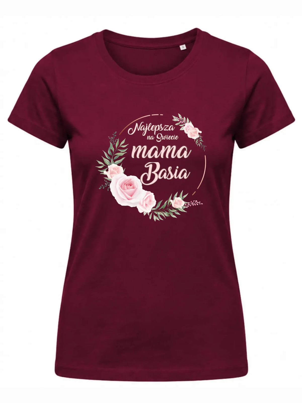 Koszulka dla mamy - Najlepsza na Świecie mama - personalizowana DM17