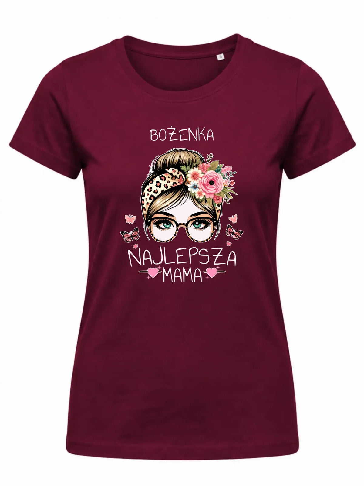 Koszulka dla mamy - Najlepsza mama - personalizowana DM37