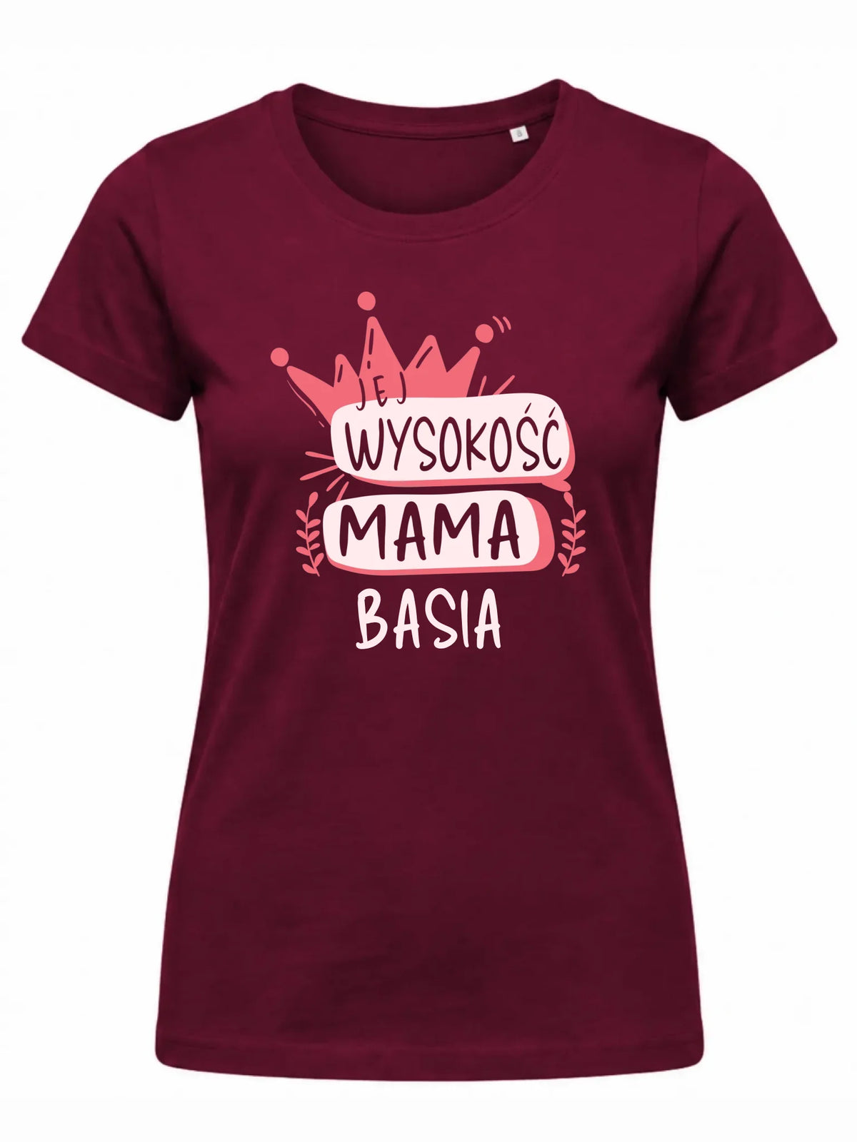 Koszulka dla mamy - Jej Wysokość Mama - personalizowana DM16