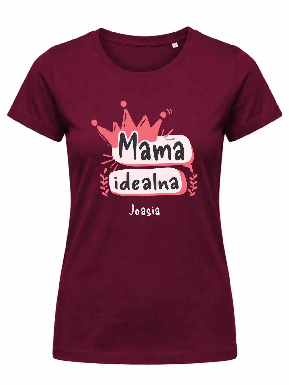 Koszulka dla mamy - Mama idealna - personalizowana DM23