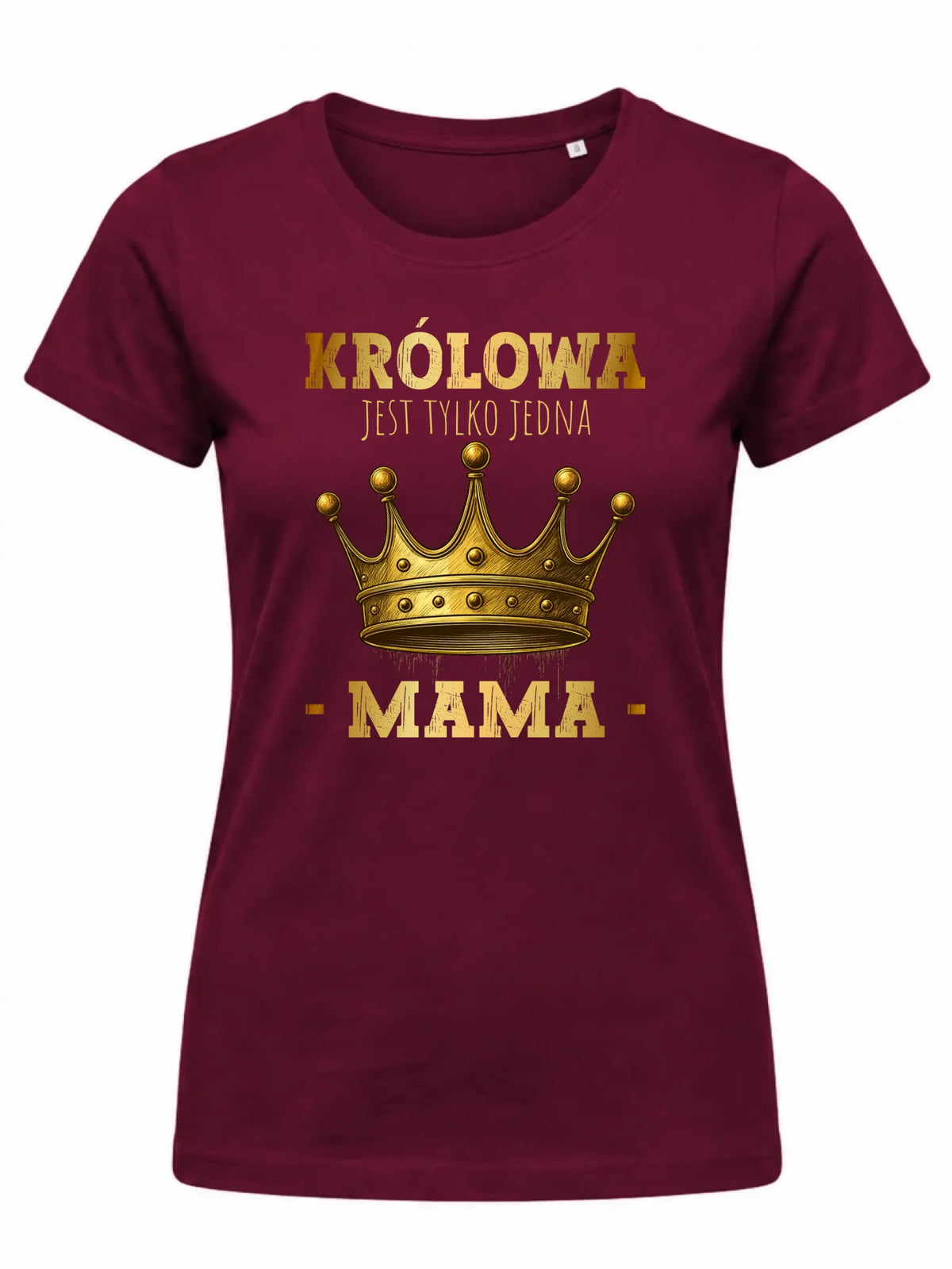 Koszulka dla mamy - Królowa jest tylko jedna Mama DM13