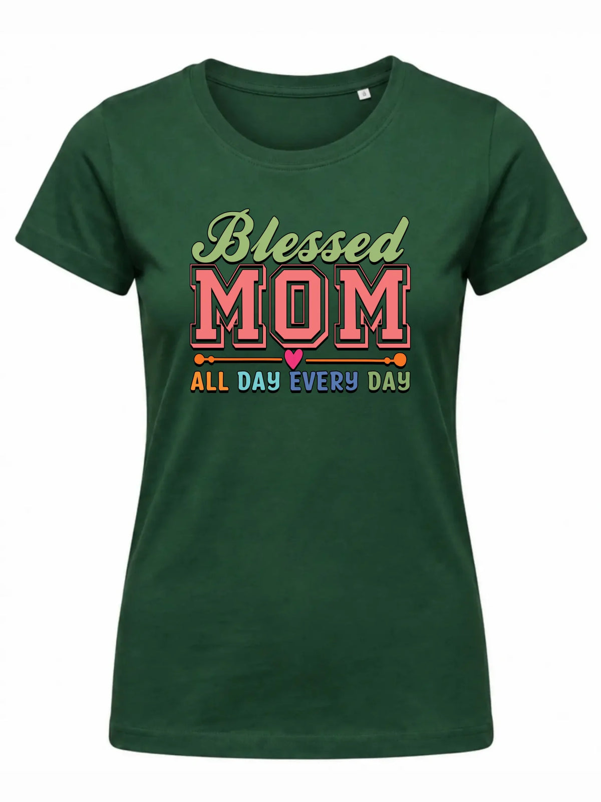 Koszulka dla mamy - Blessed mom all day every day DM36