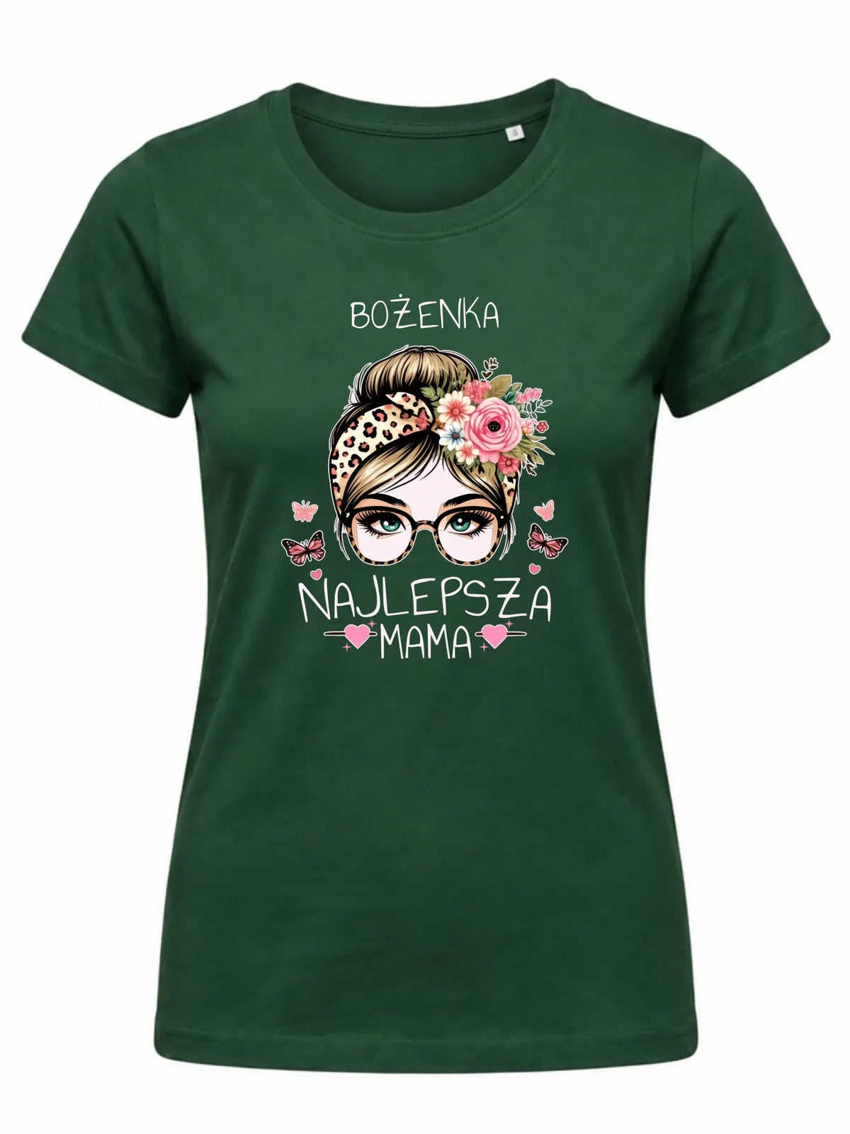 Koszulka dla mamy - Najlepsza mama - personalizowana DM37