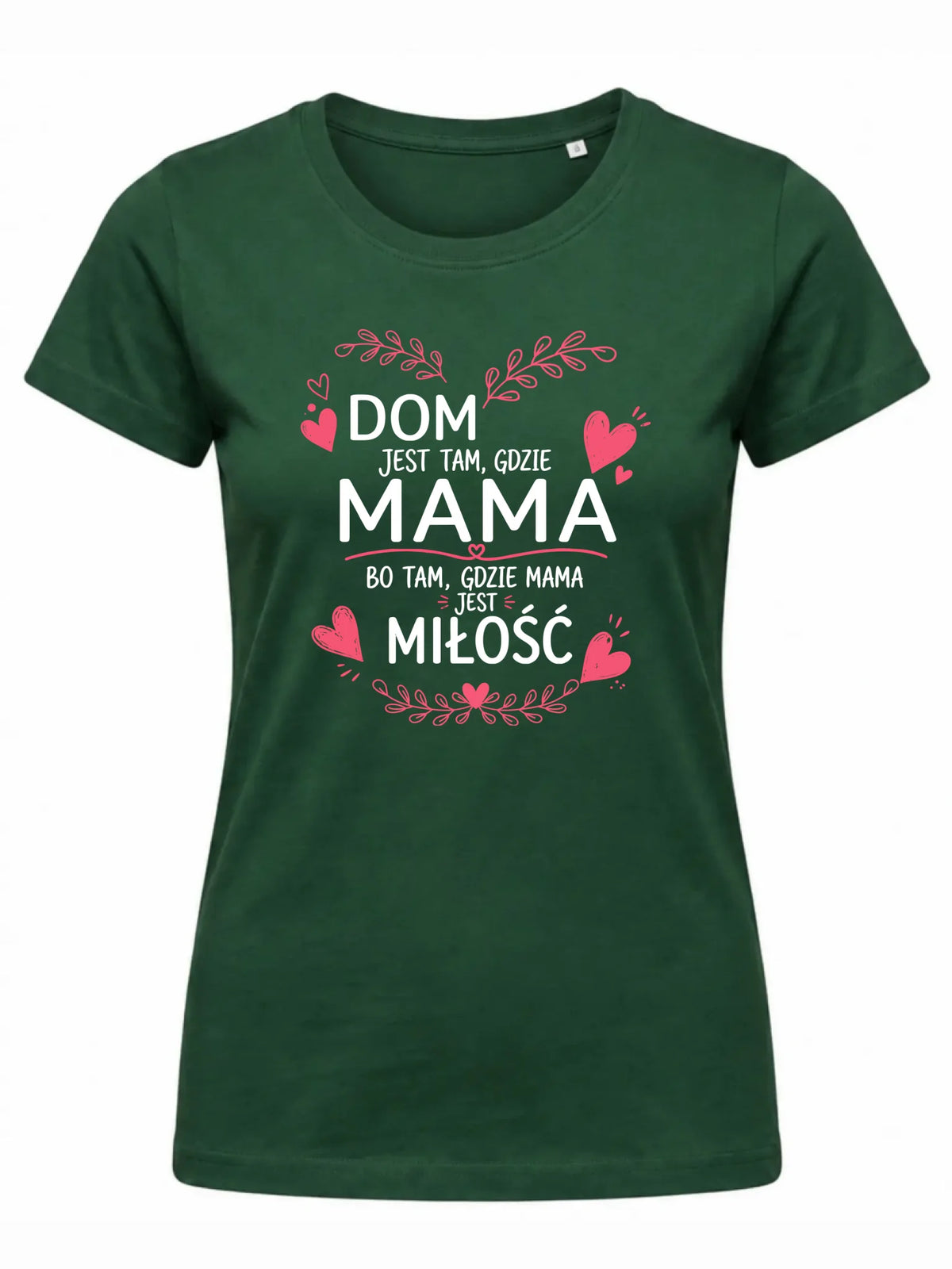 Koszulka dla mamy - Dom jest tam gdzie mama DM31