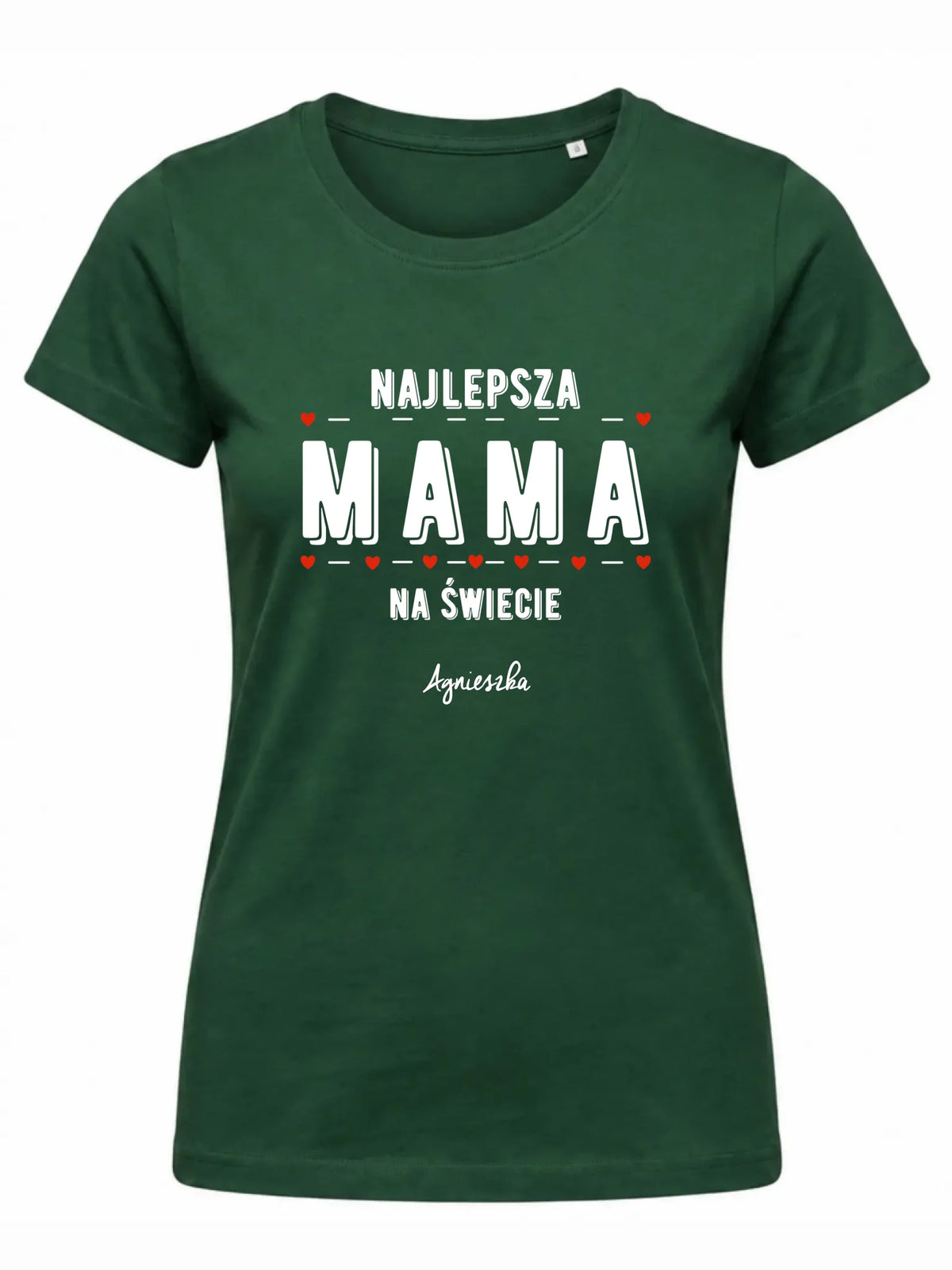 Koszulka z imieniem dla mamy - Najlepsza mama - personalizowana DM22