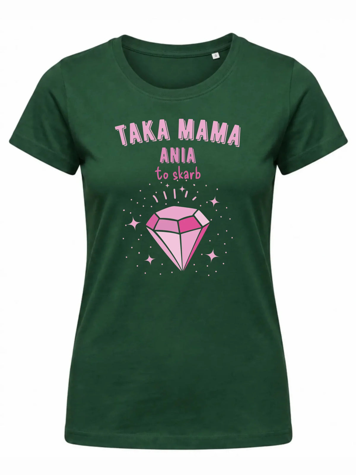 Koszulka z imieniem dla mamy - Taka mama to skarb - personalizowana DM18