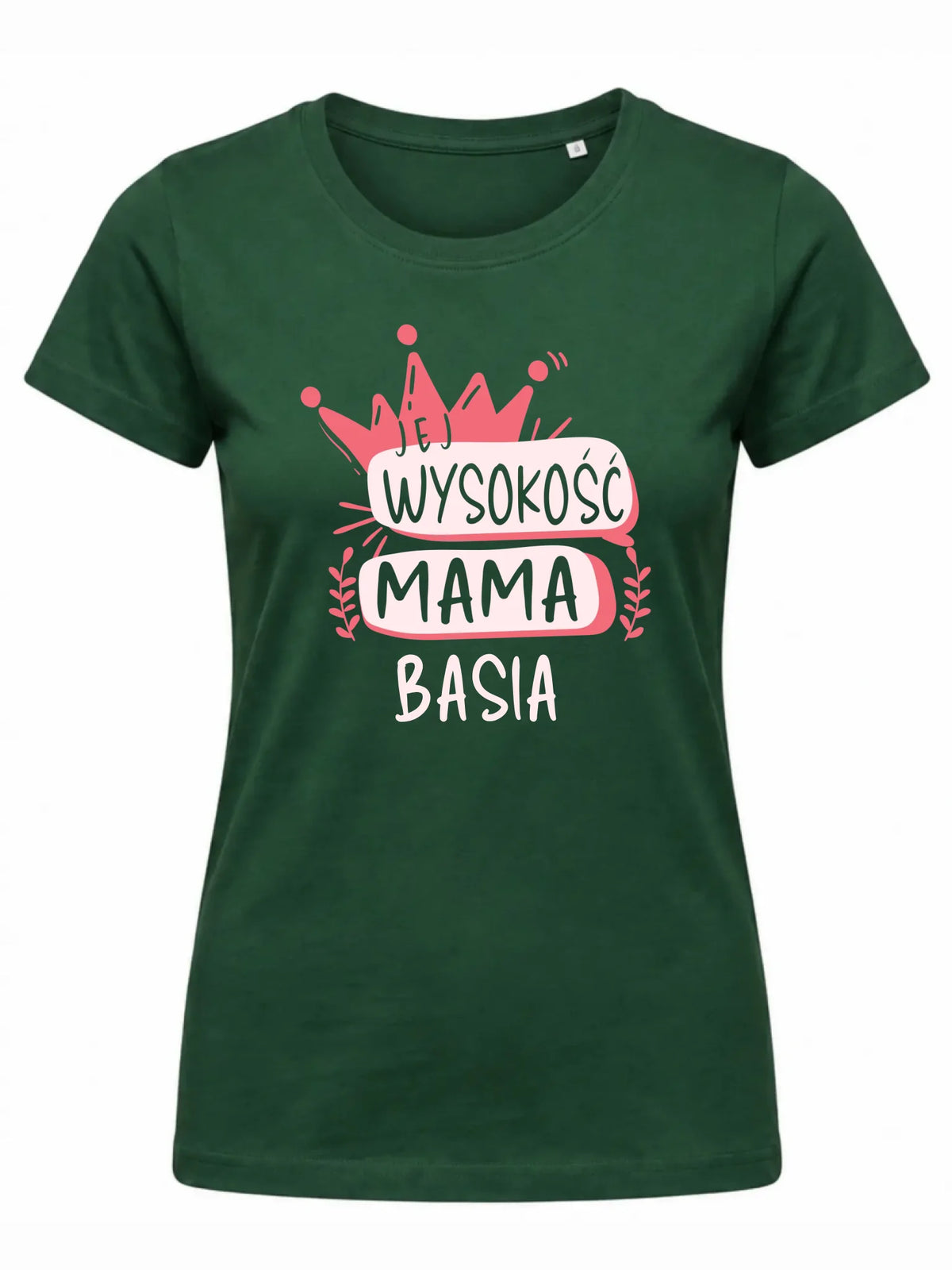 Koszulka dla mamy - Jej Wysokość Mama - personalizowana DM16