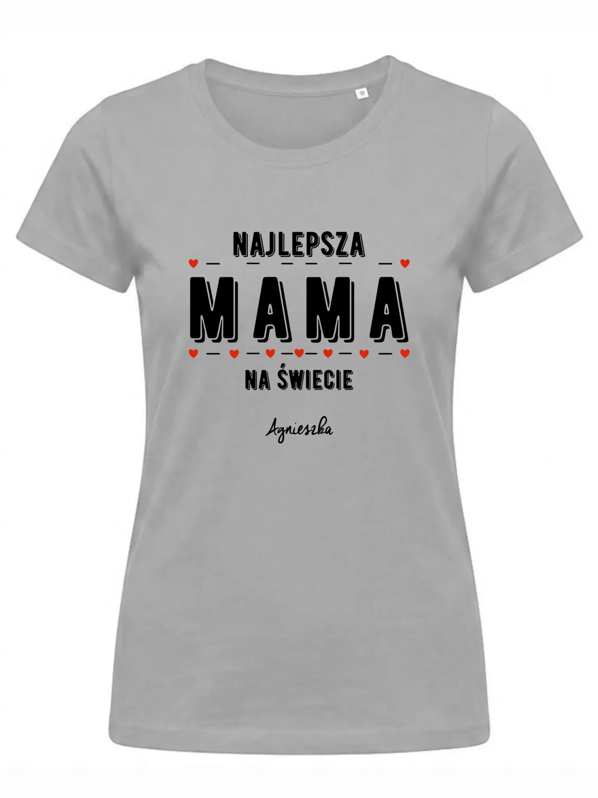 Koszulka z imieniem dla mamy - Najlepsza mama - personalizowana DM22