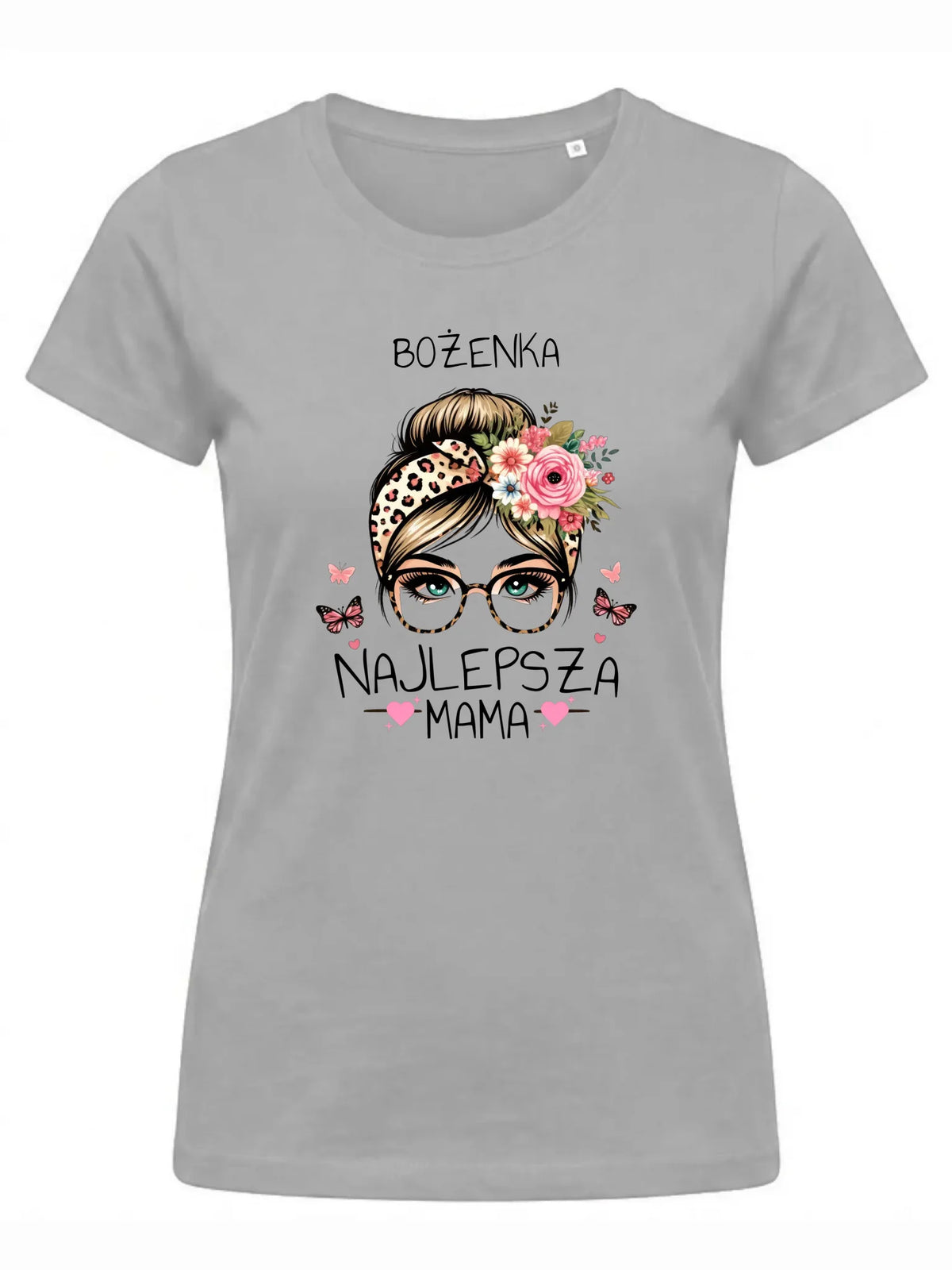 Koszulka dla mamy - Najlepsza mama - personalizowana DM37