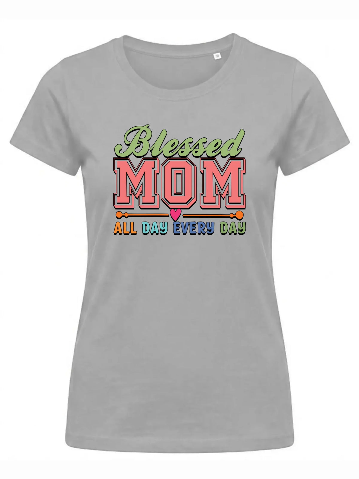 Koszulka dla mamy - Blessed mom all day every day DM36