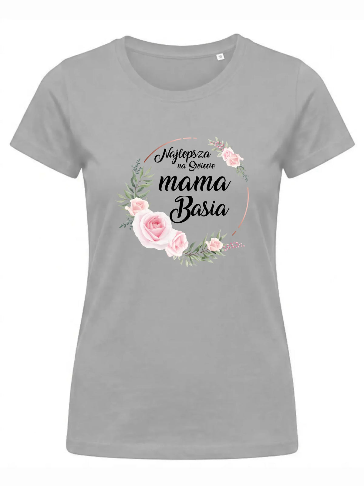 Koszulka dla mamy - Najlepsza na Świecie mama - personalizowana DM17