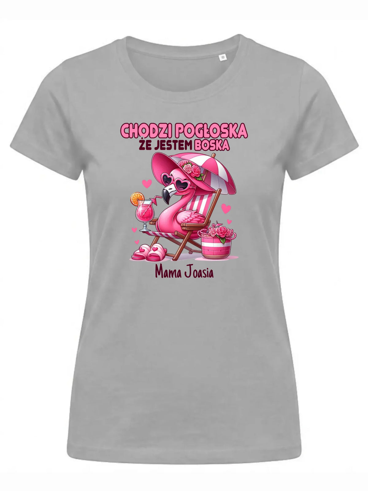 Koszulka dla mamy - Chodzi pogłoska, że jestem boska - personalizowana DM14